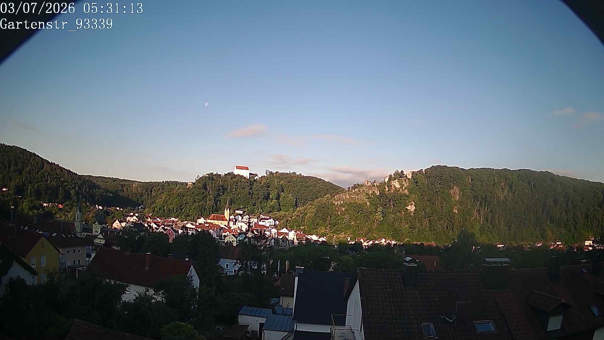 Archiv Foto Webcam Blick auf Riedenburg