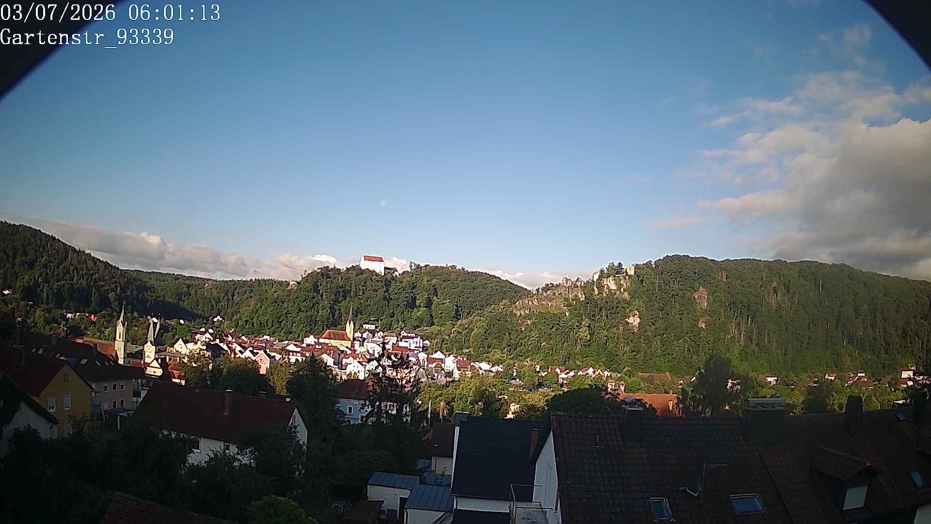 Archiv Foto Webcam Blick auf Riedenburg