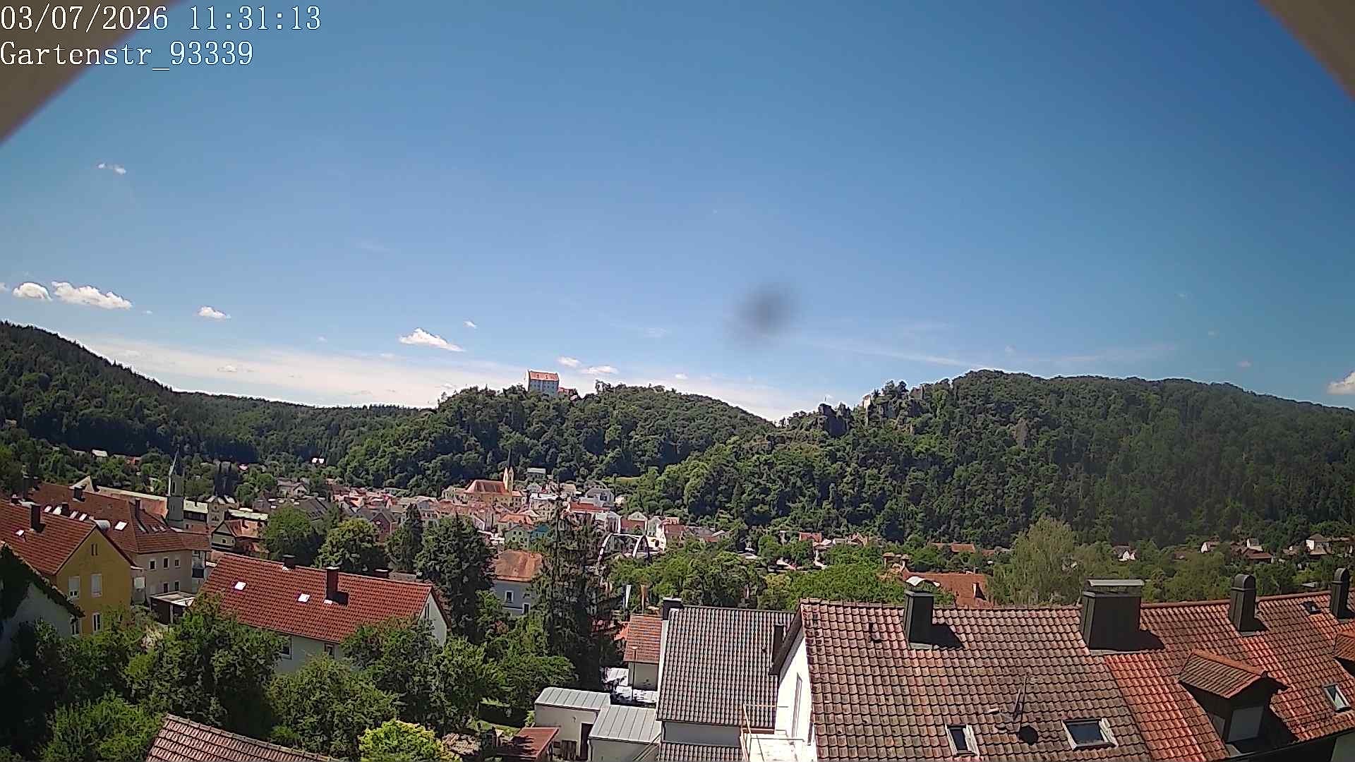 Archiv Foto Webcam Blick auf Riedenburg