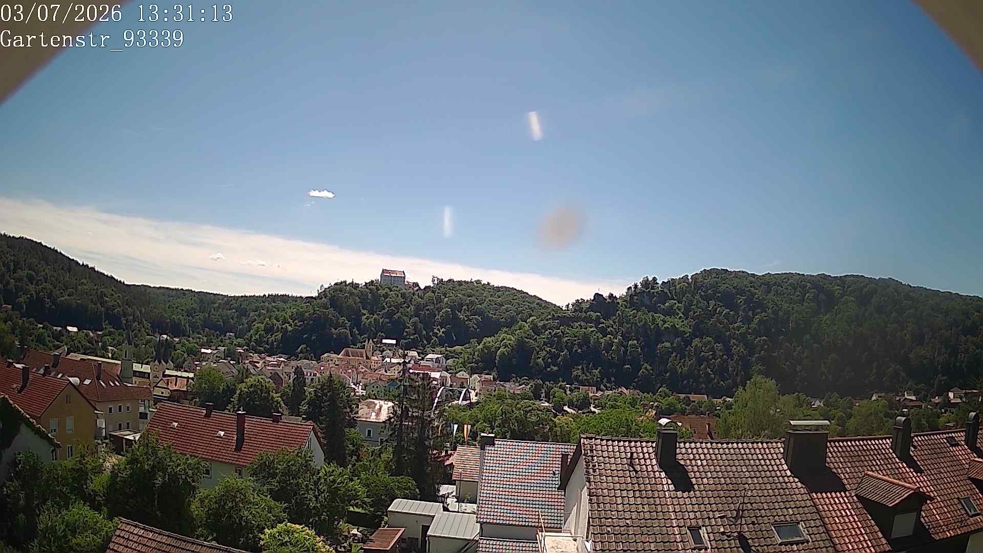 Archiv Foto Webcam Blick auf Riedenburg