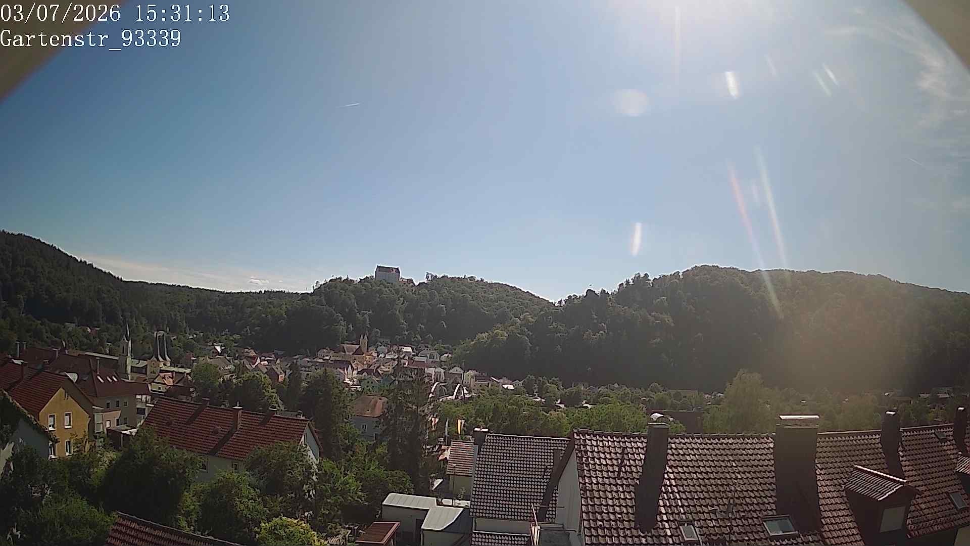 Archiv Foto Webcam Blick auf Riedenburg