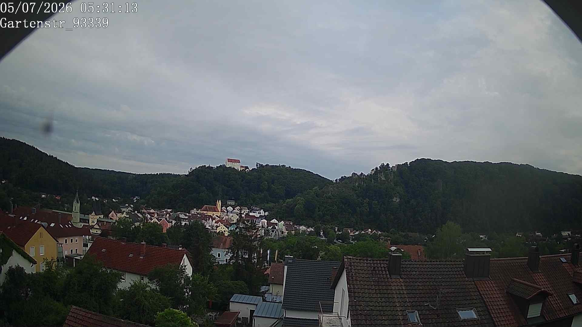 Archived image Webcam View of Riedenburg, lower bavaria