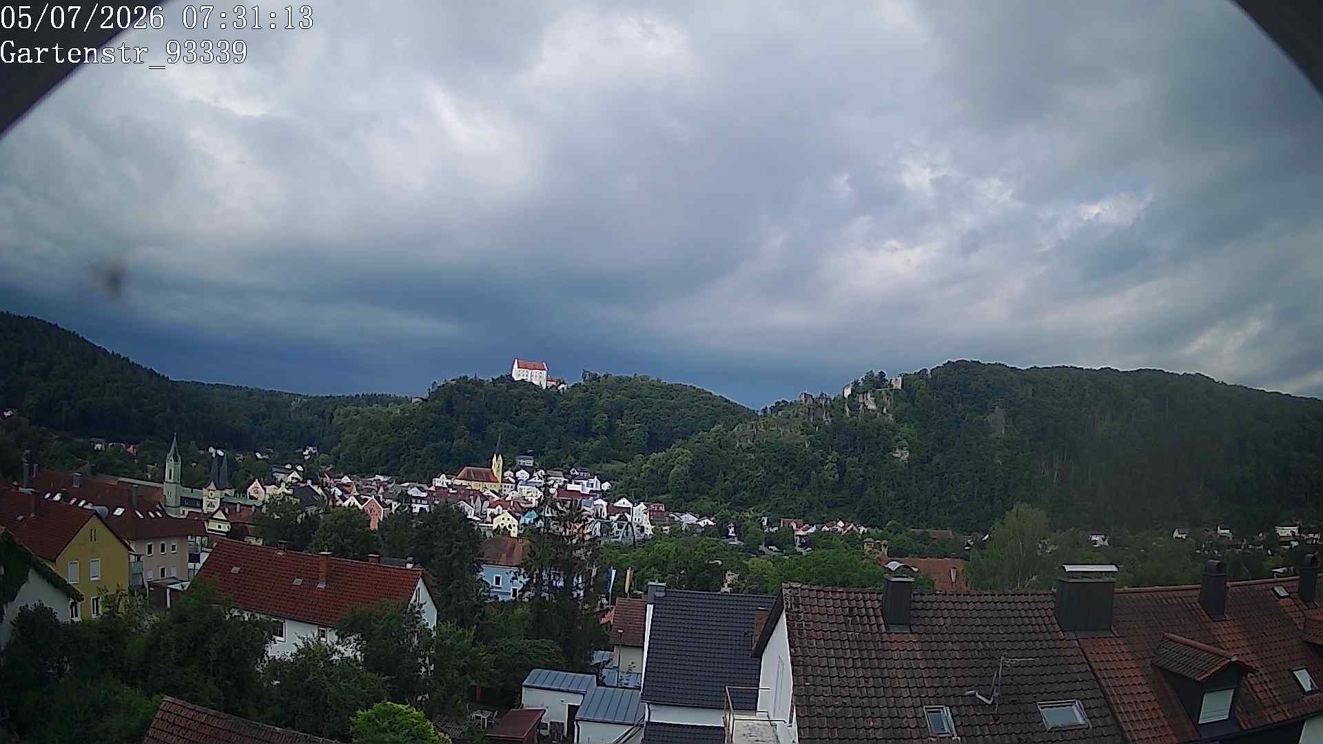 Archived image Webcam View of Riedenburg, lower bavaria