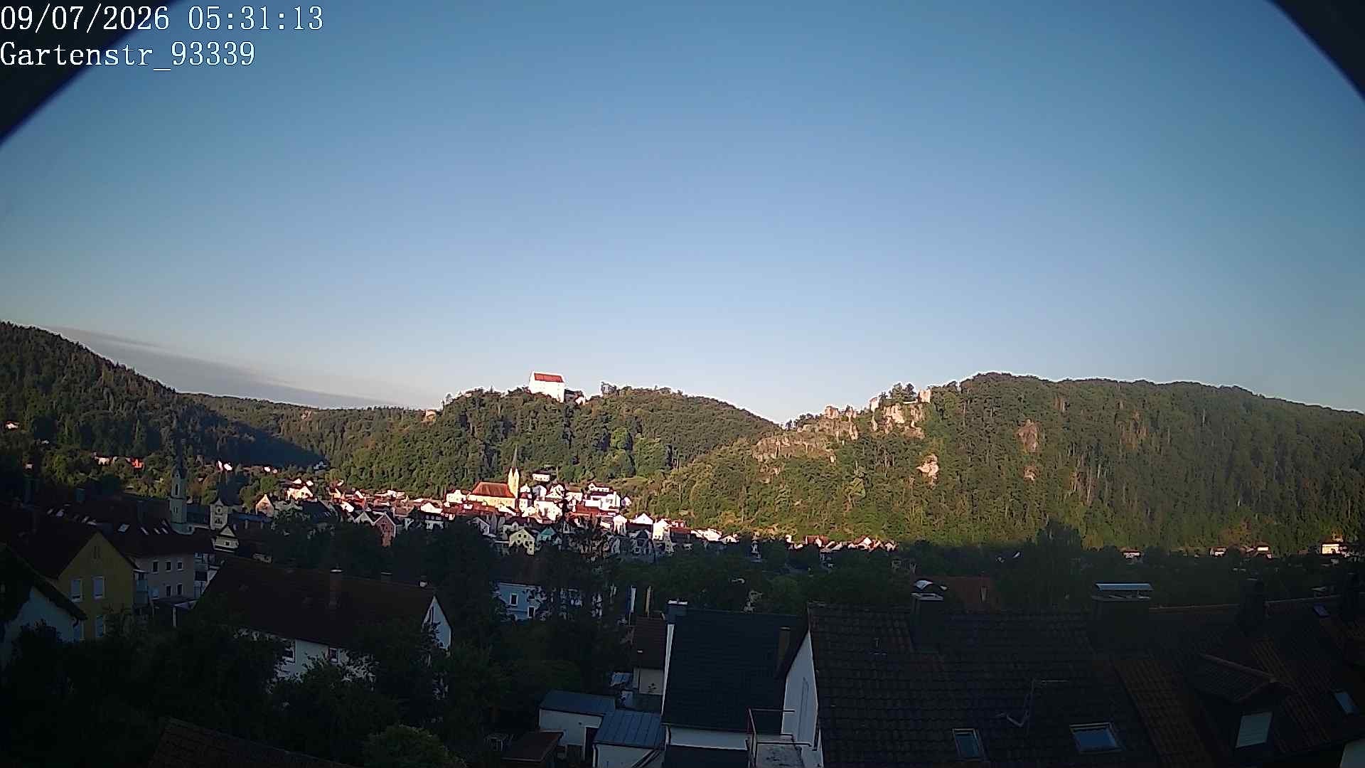 Archiv Foto Webcam Blick auf Riedenburg