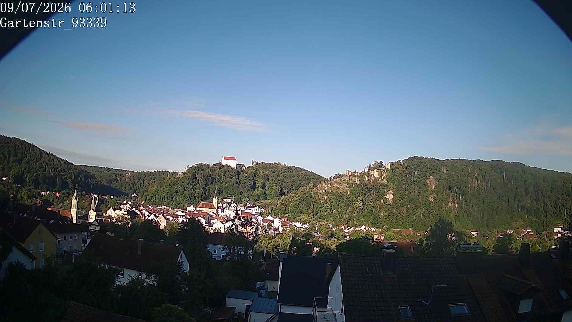 Archiv Foto Webcam Blick auf Riedenburg