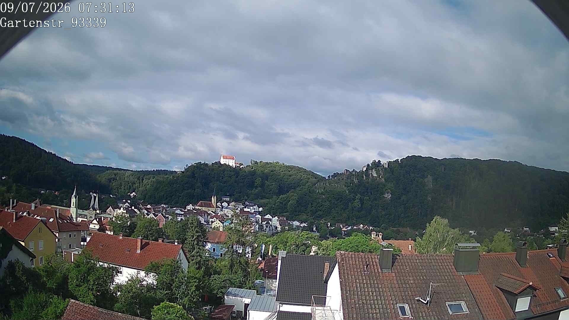 Archiv Foto Webcam Blick auf Riedenburg