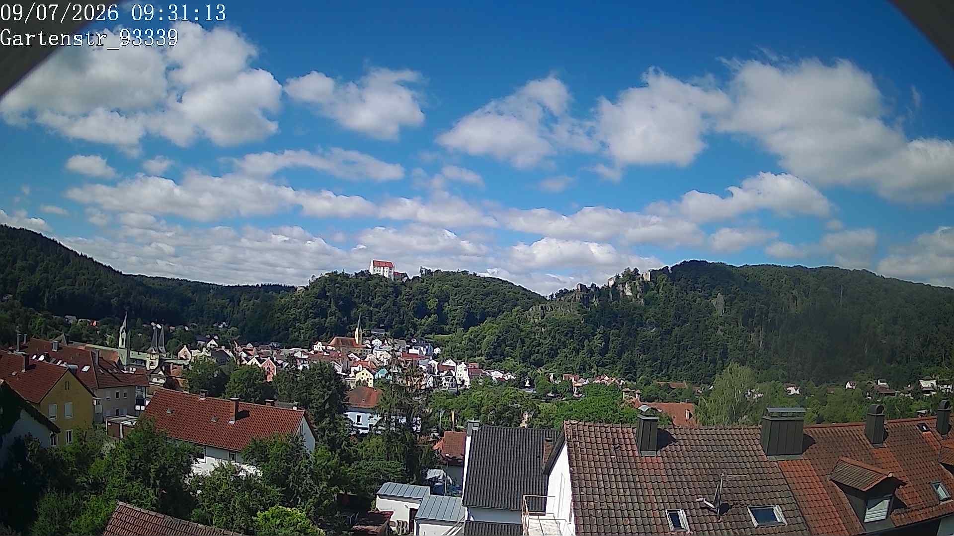 Archiv Foto Webcam Blick auf Riedenburg