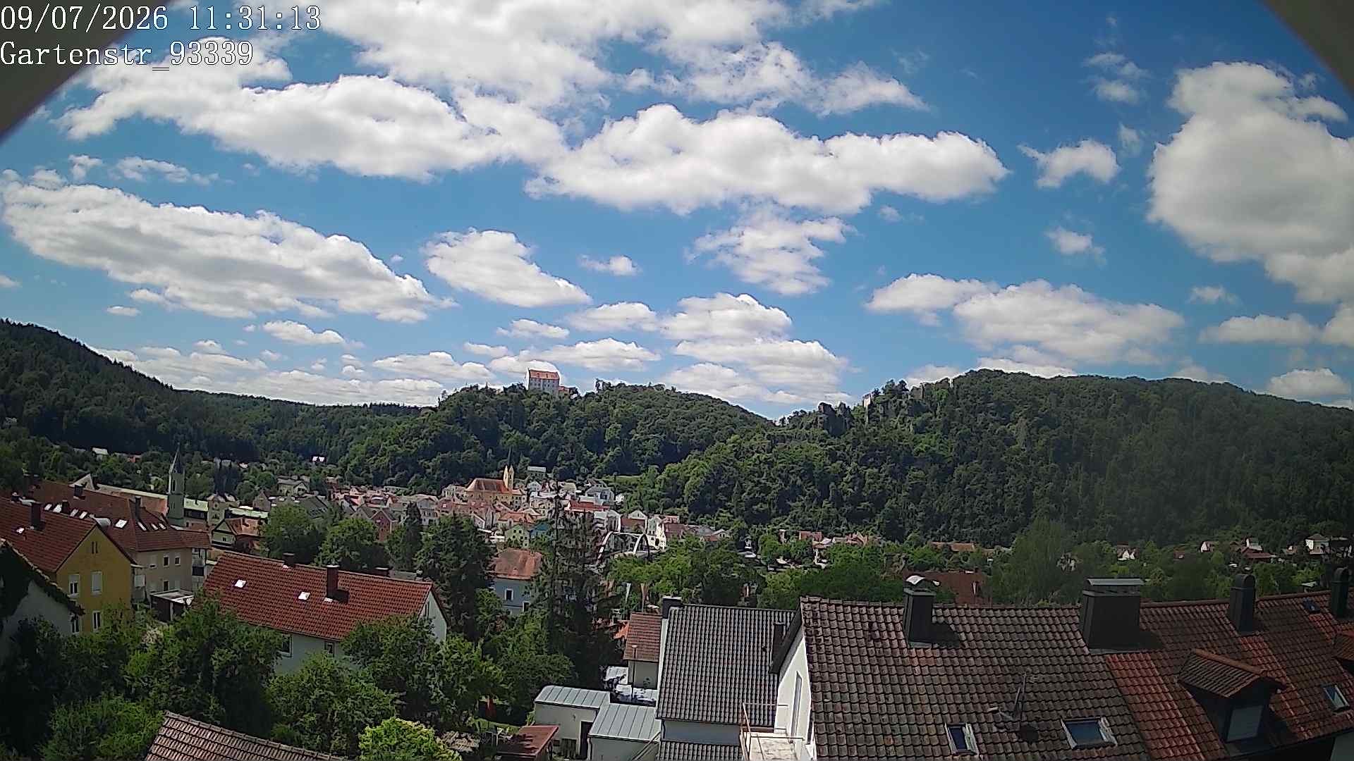 Archiv Foto Webcam Blick auf Riedenburg