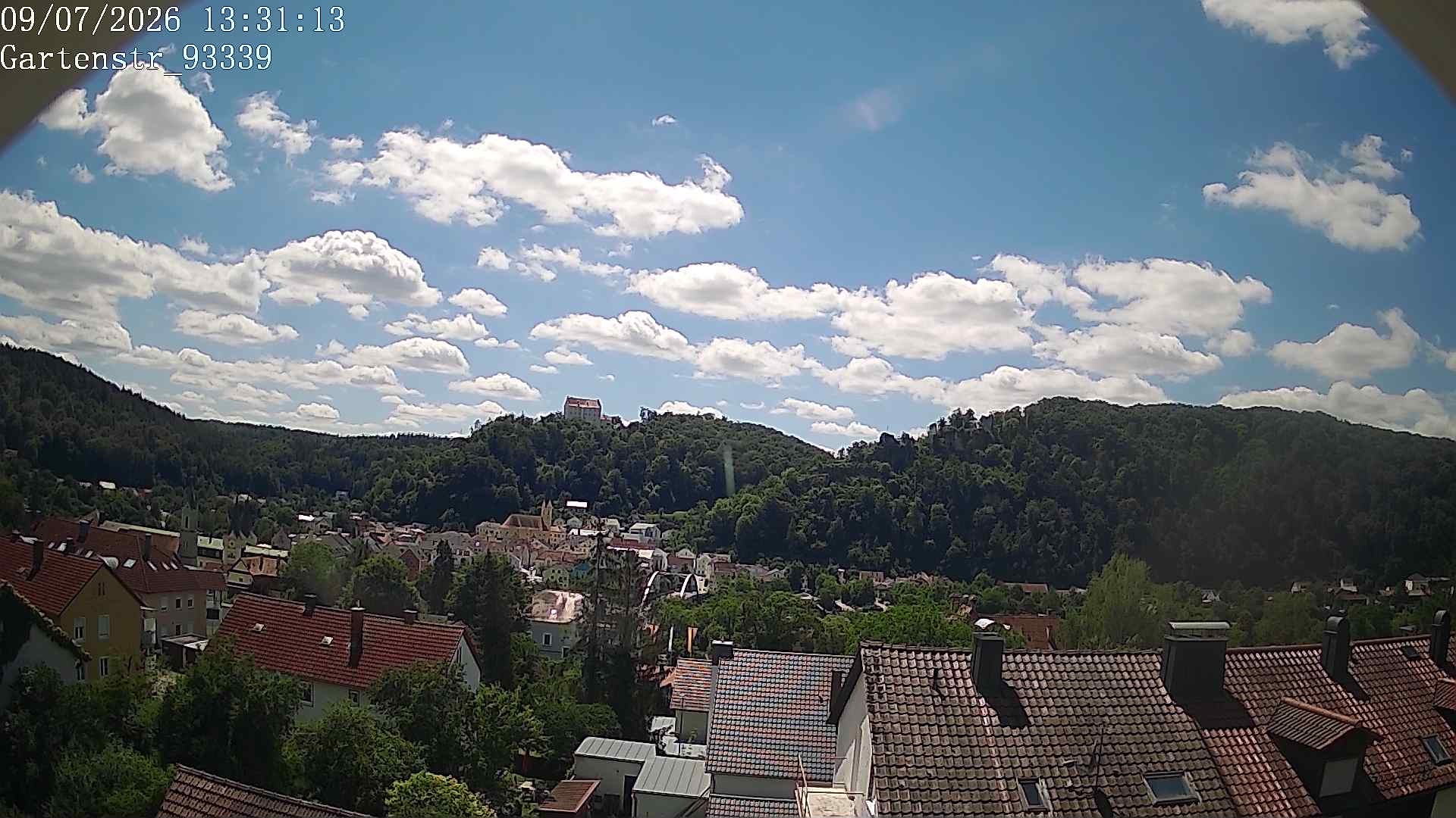 Archiv Foto Webcam Blick auf Riedenburg