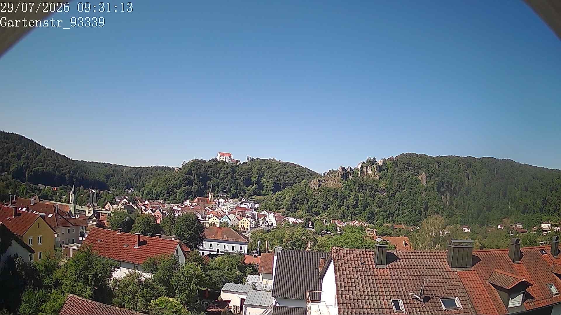 Archiv Foto Webcam Blick auf Riedenburg