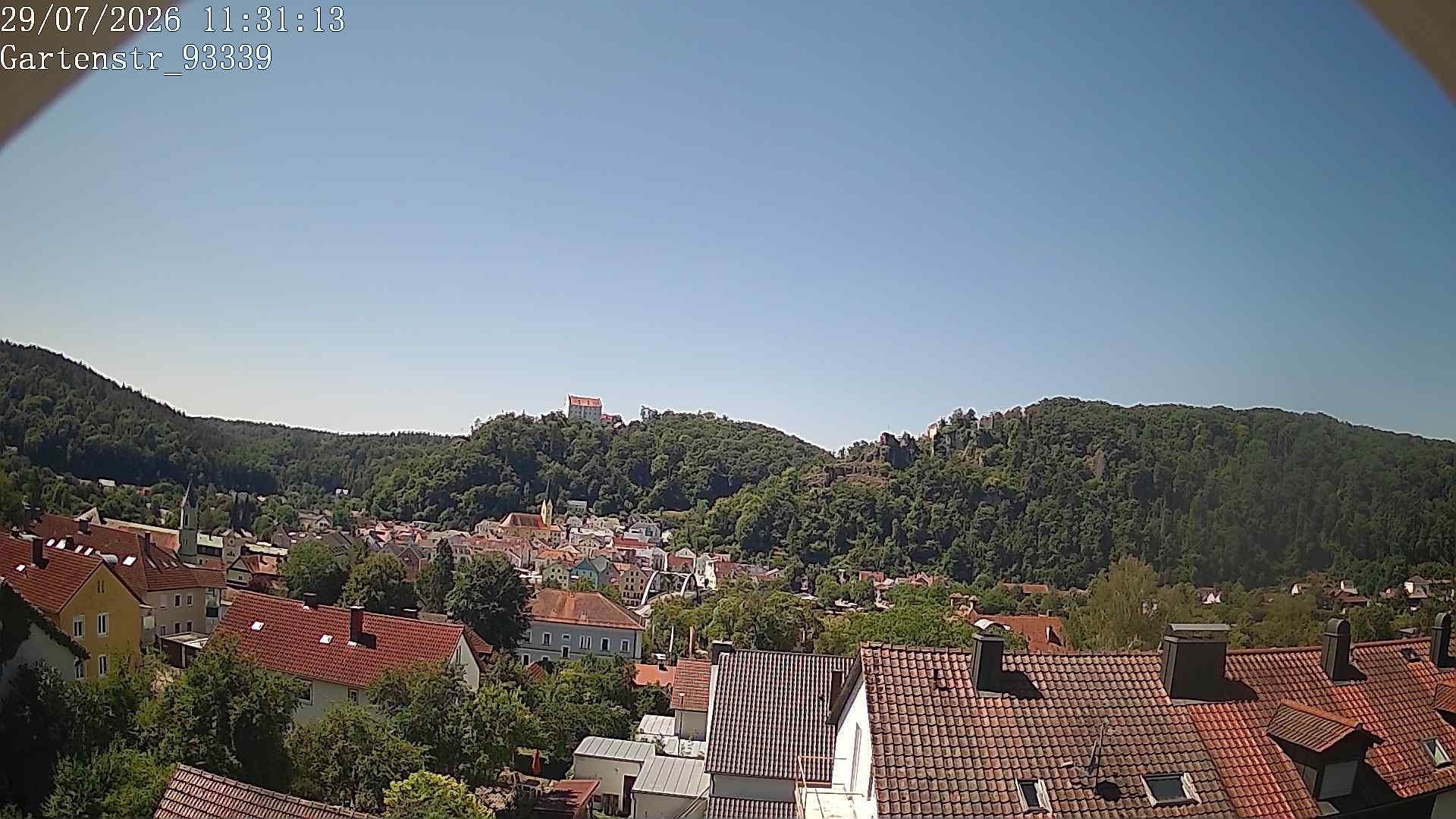 Archiv Foto Webcam Blick auf Riedenburg