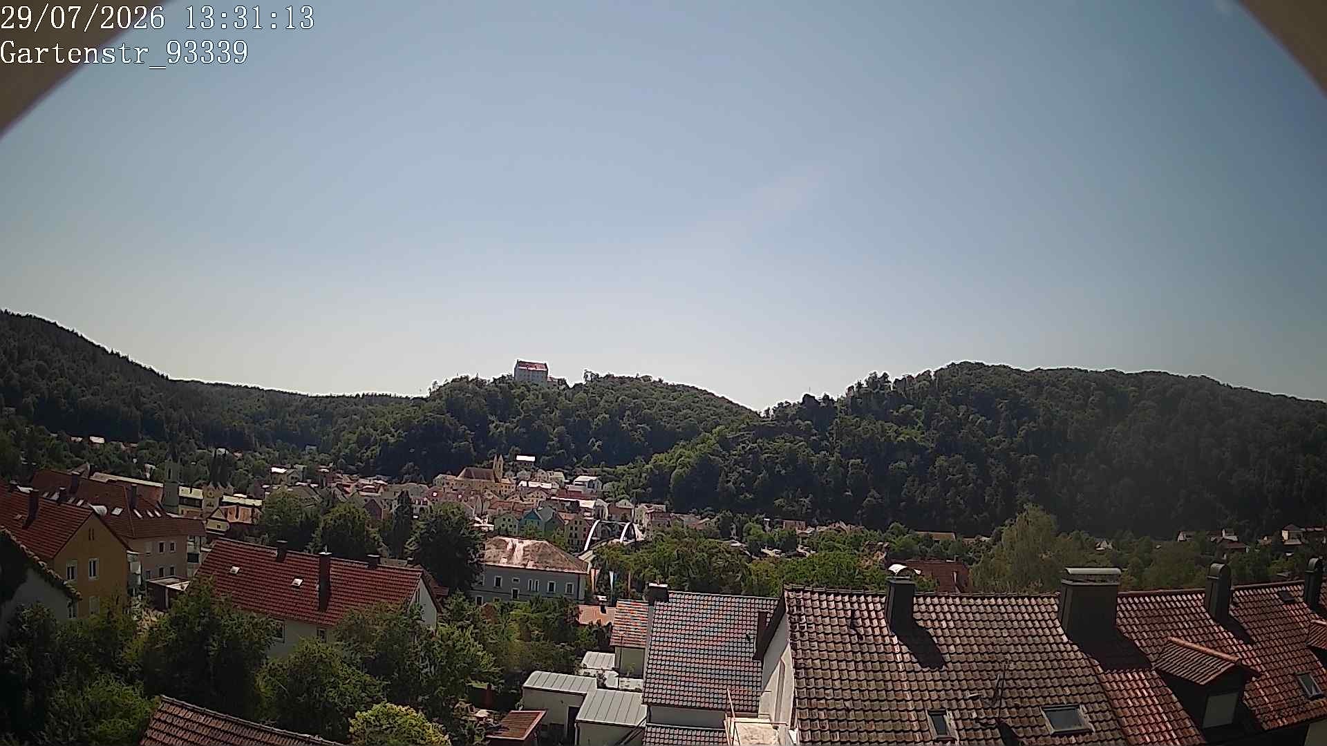 Archiv Foto Webcam Blick auf Riedenburg