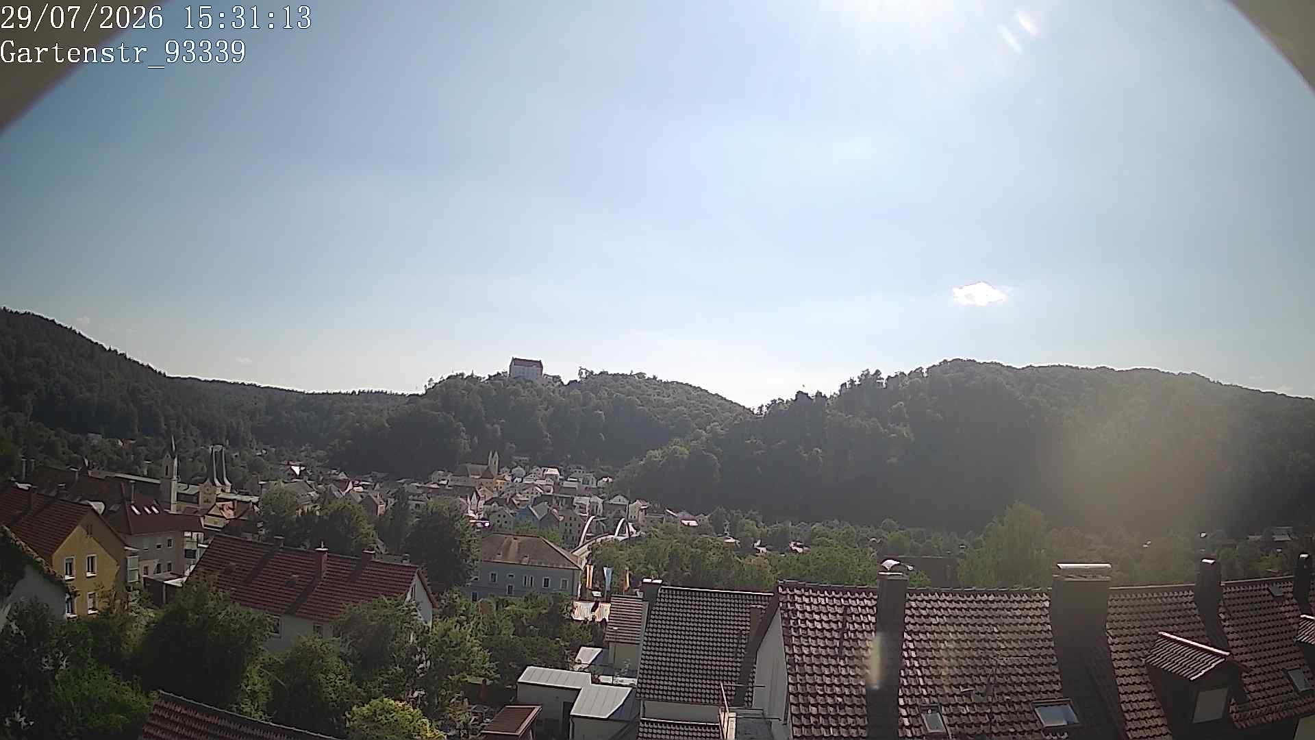 Archiv Foto Webcam Blick auf Riedenburg