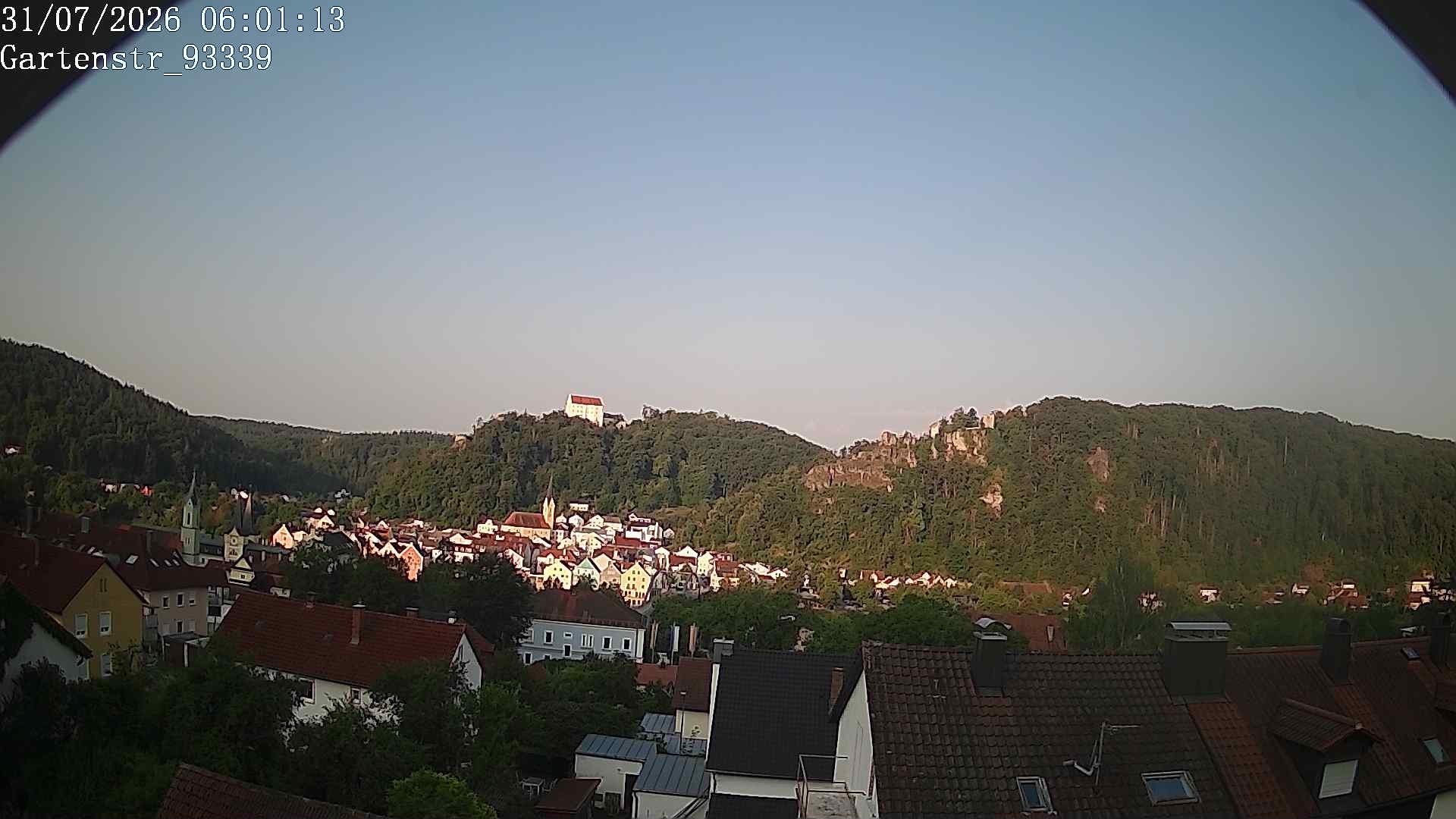 Archiv Foto Webcam Blick auf Riedenburg