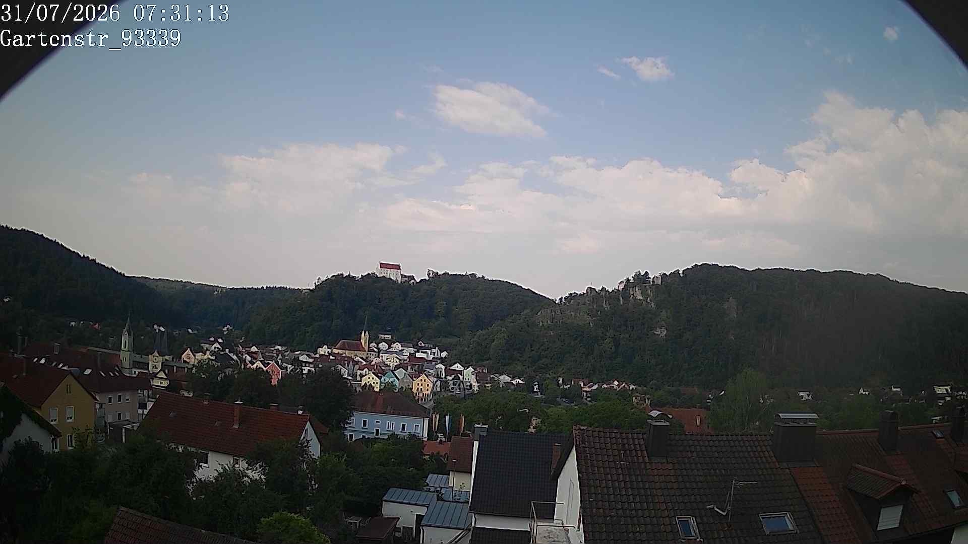 Archiv Foto Webcam Blick auf Riedenburg