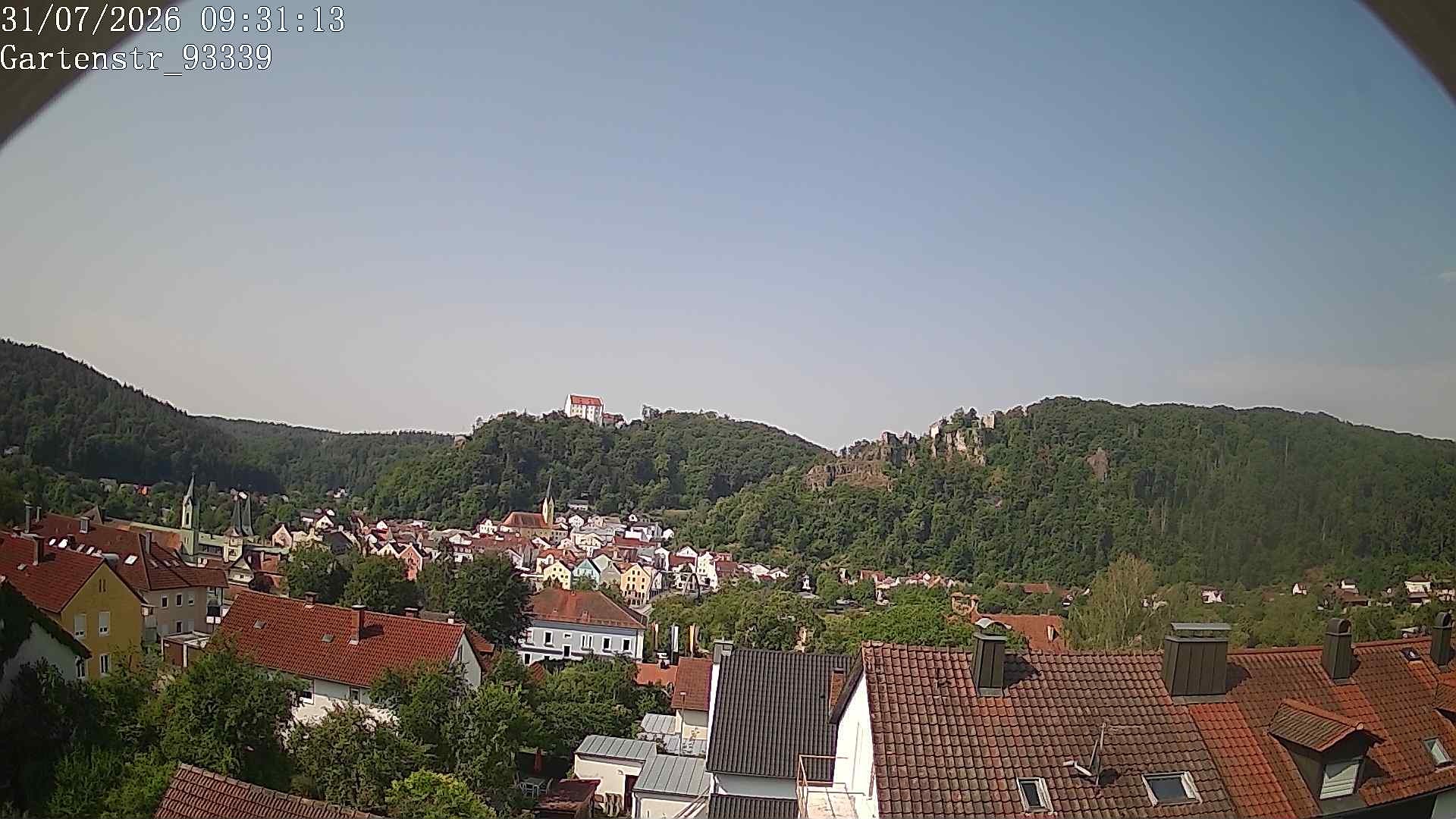 Archiv Foto Webcam Blick auf Riedenburg