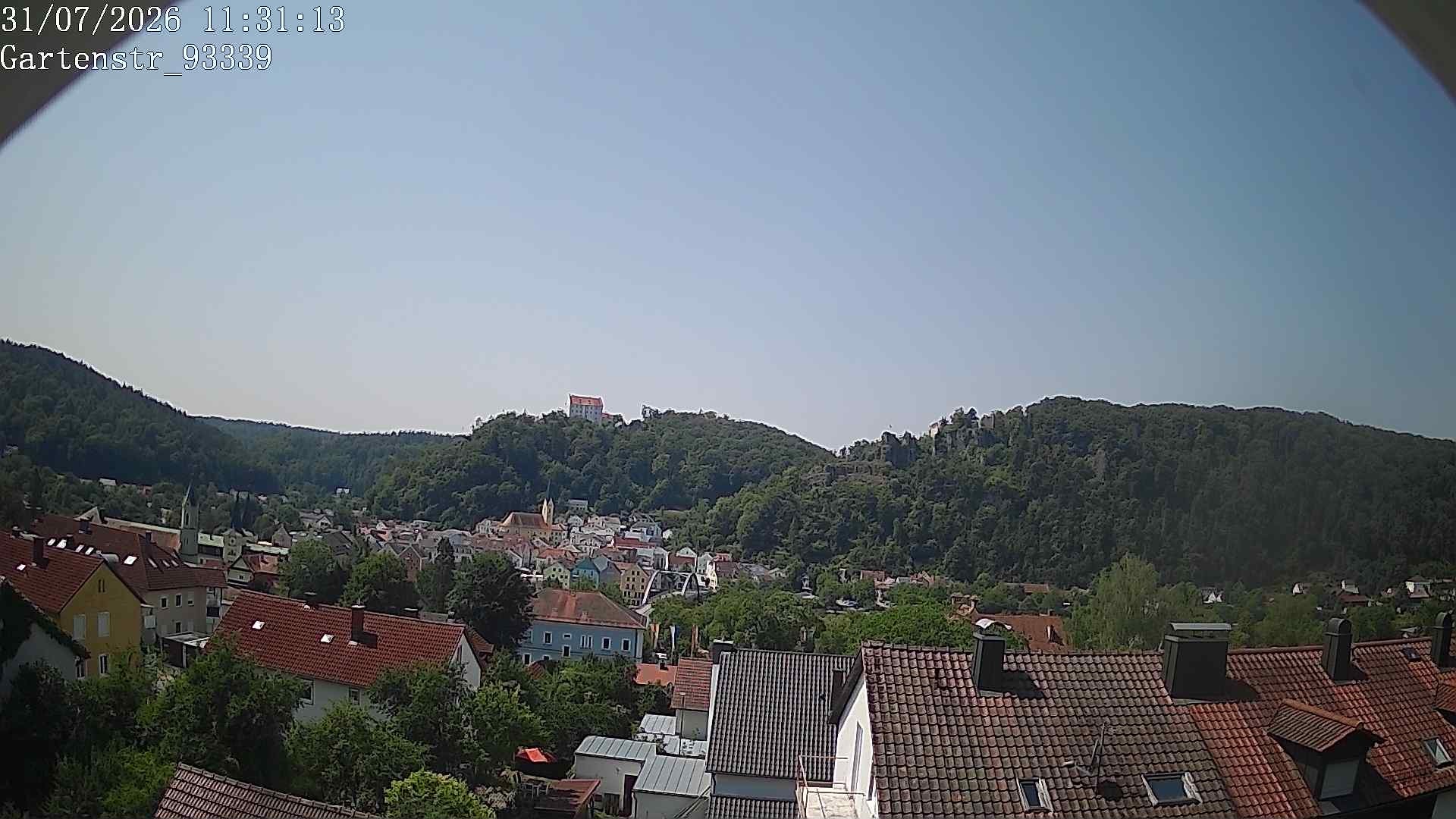Archiv Foto Webcam Blick auf Riedenburg