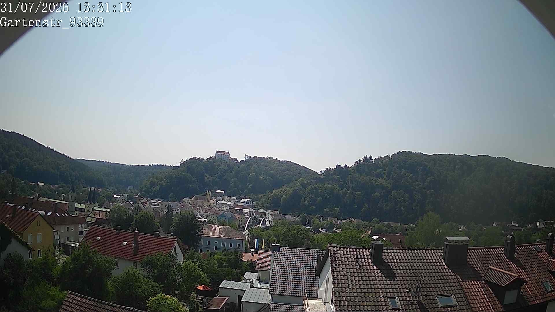 Archiv Foto Webcam Blick auf Riedenburg