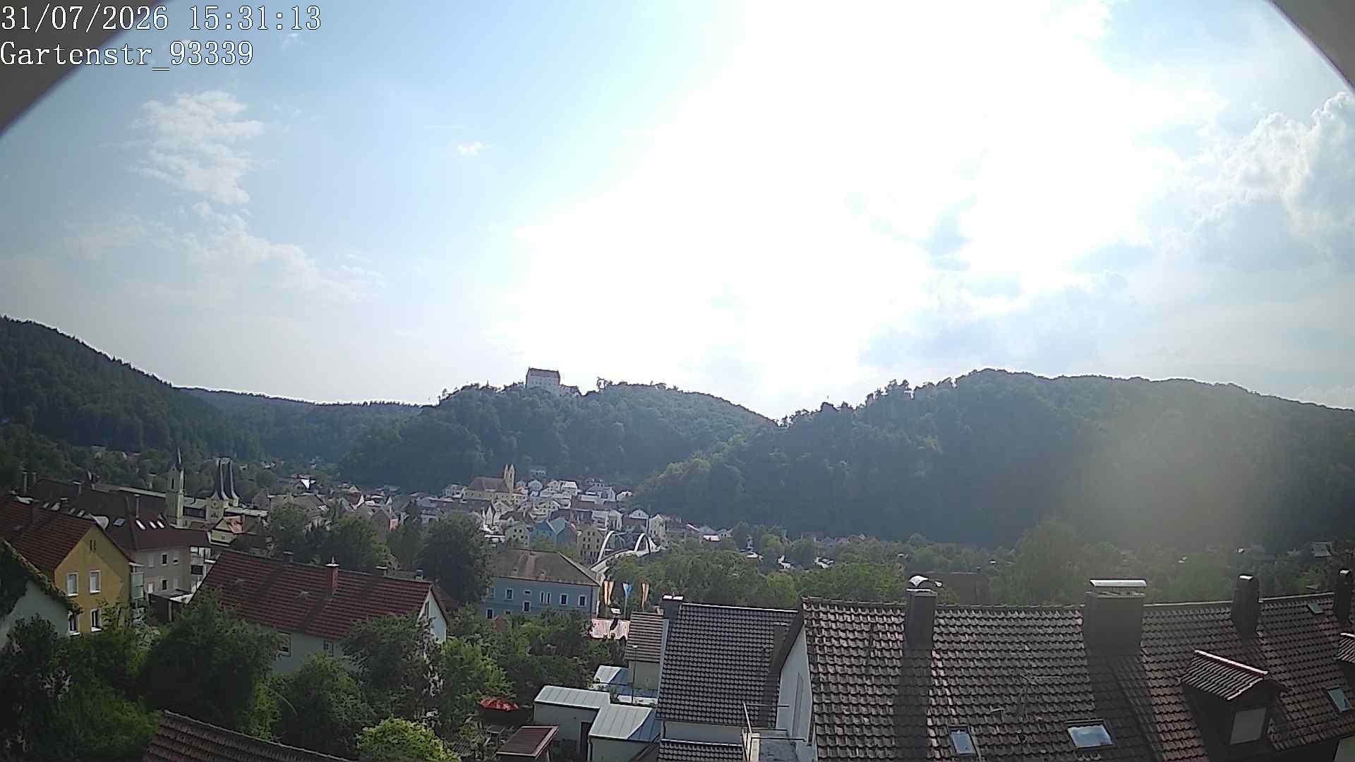 Archiv Foto Webcam Blick auf Riedenburg