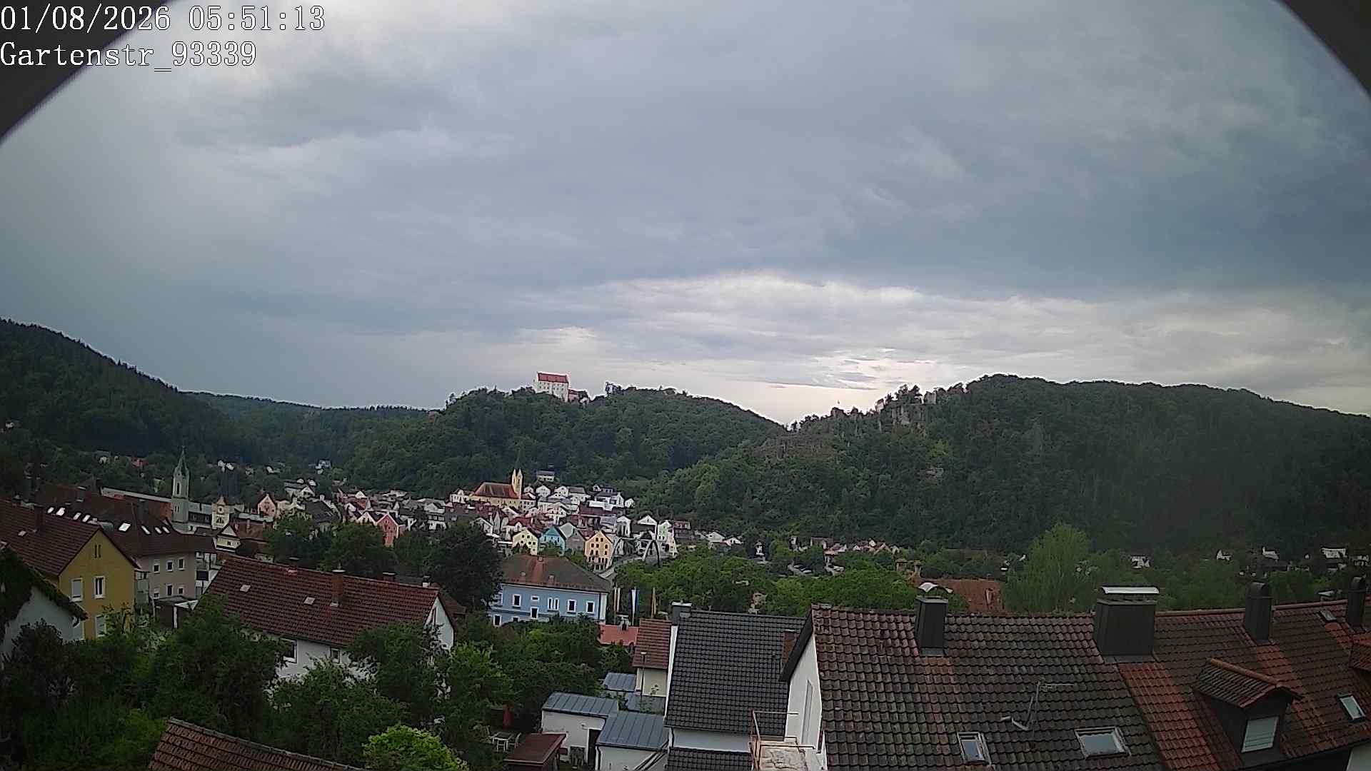 Archived image Webcam View of Riedenburg, lower bavaria