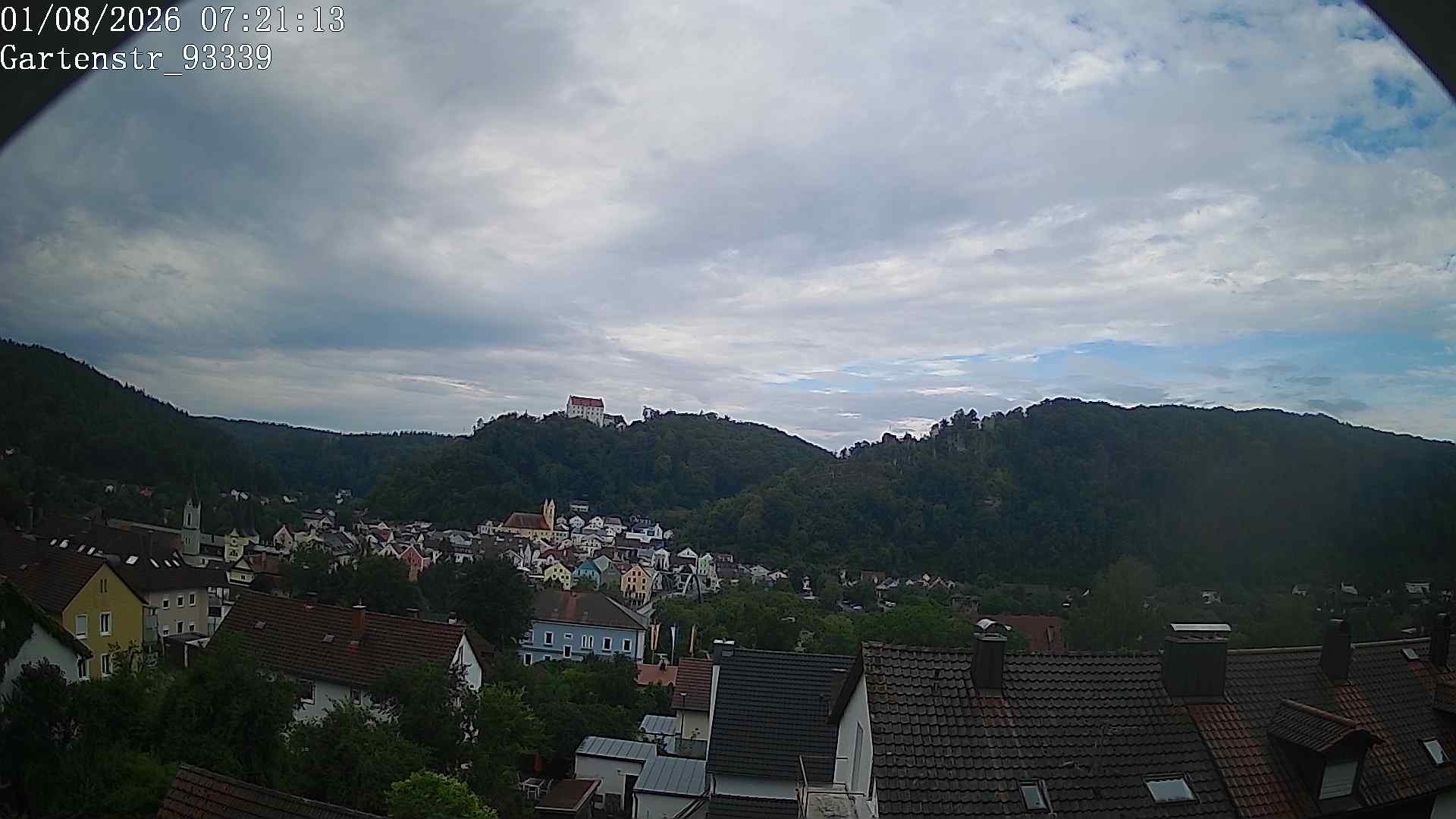 Archived image Webcam View of Riedenburg, lower bavaria