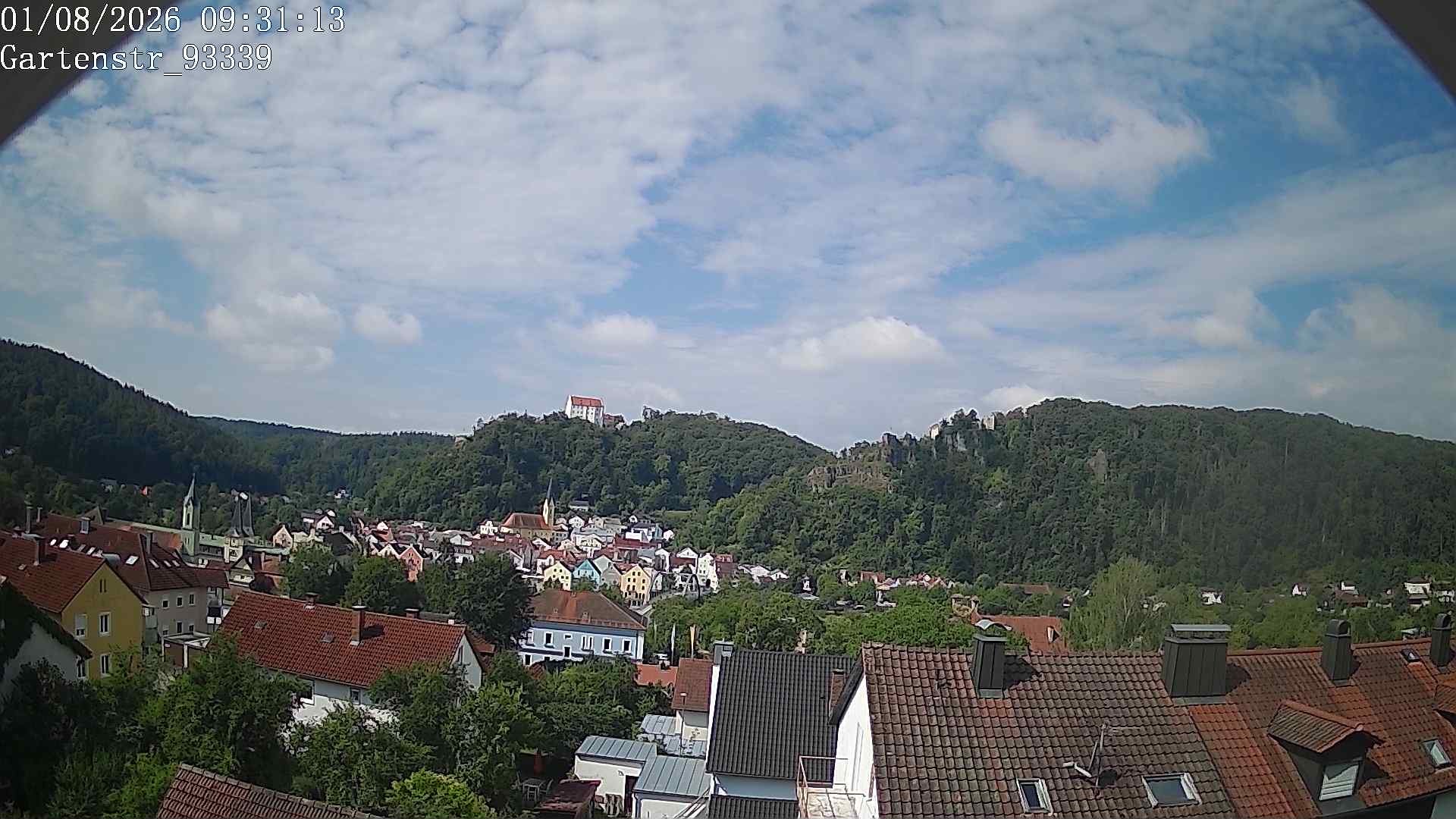 Archiv Foto Webcam Blick auf Riedenburg