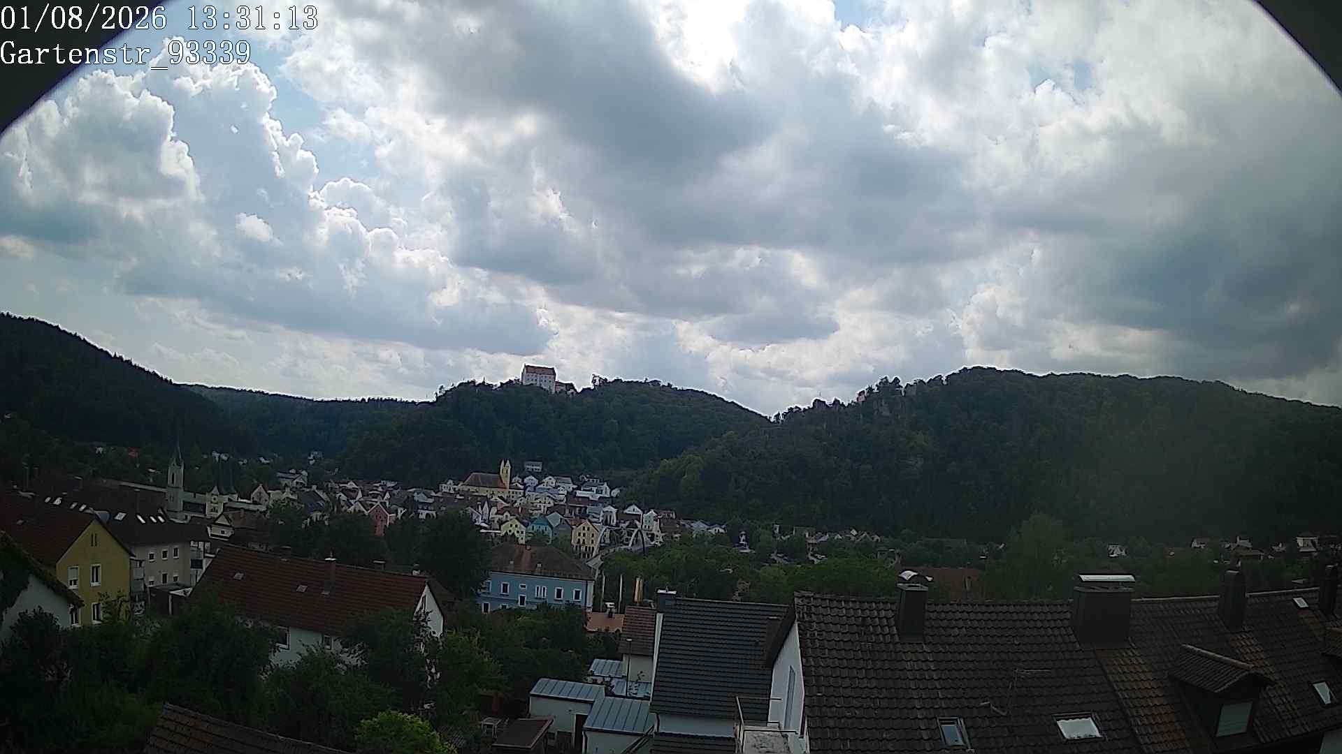 Archiv Foto Webcam Blick auf Riedenburg
