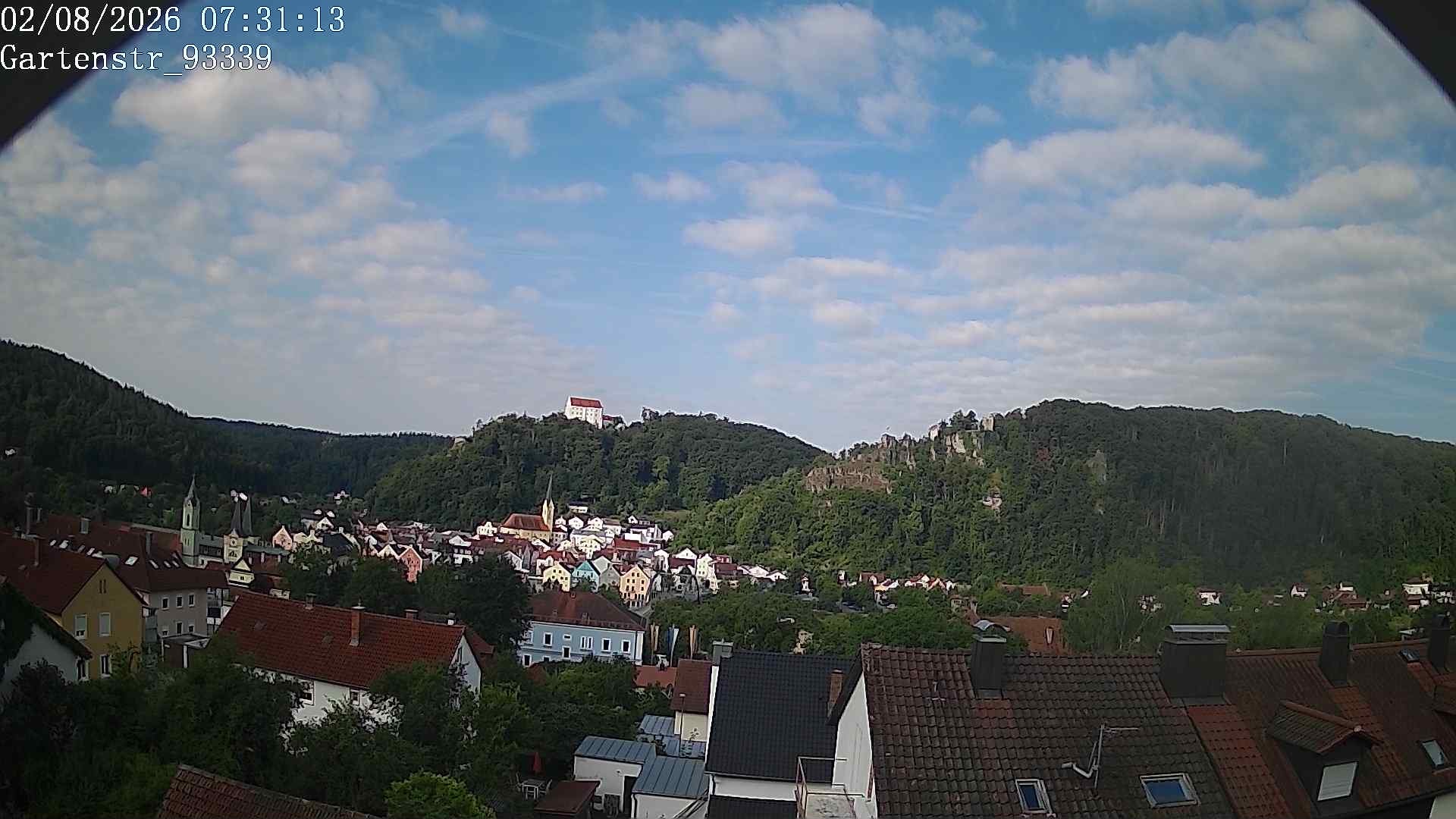 Archiv Foto Webcam Blick auf Riedenburg