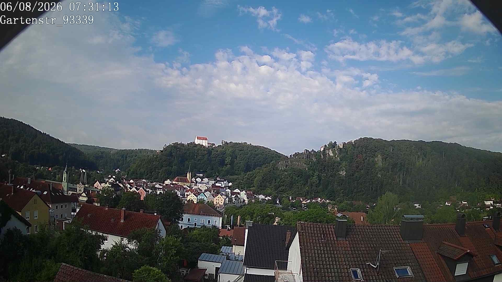 Archiv Foto Webcam Blick auf Riedenburg