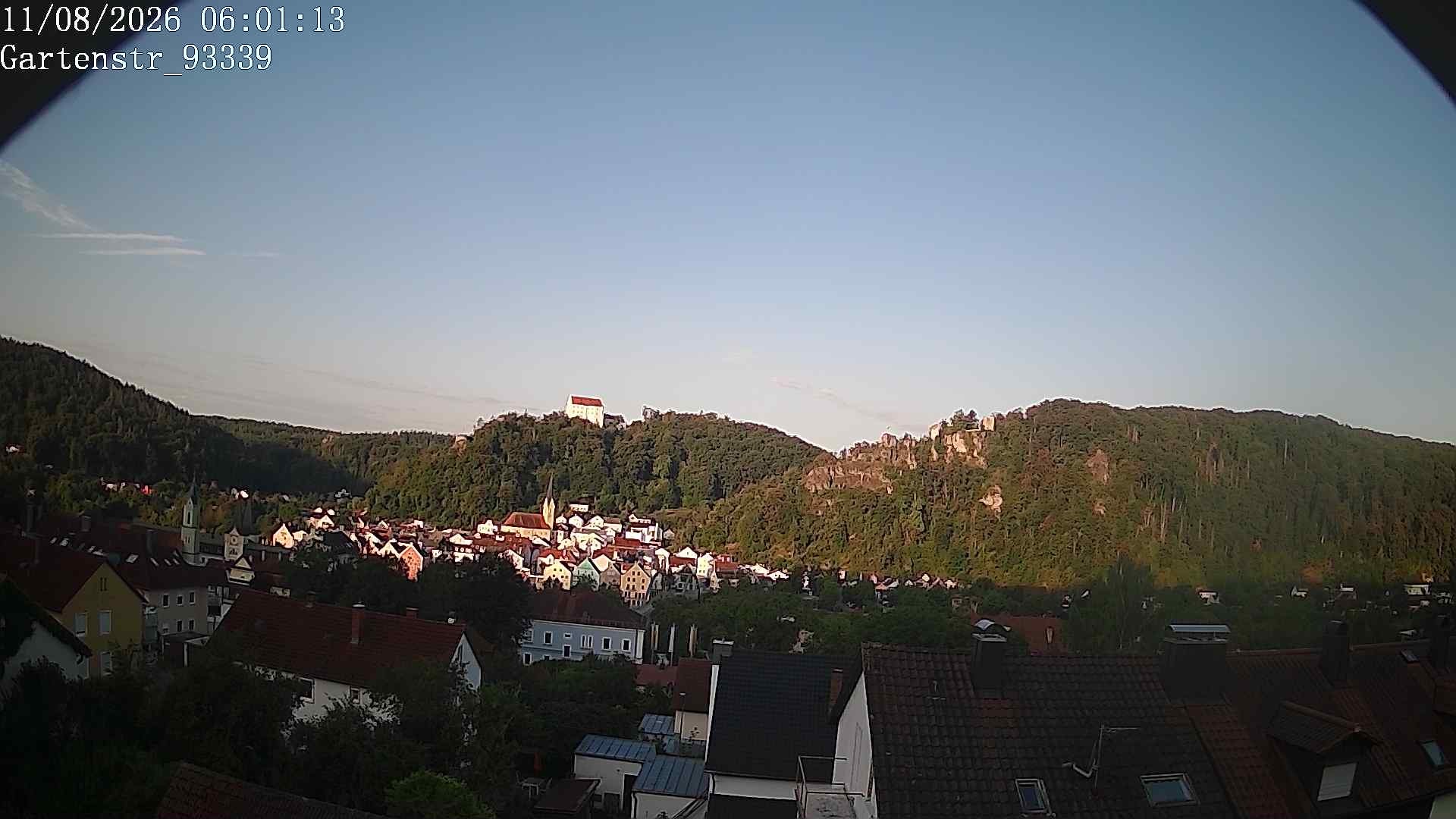 Archiv Foto Webcam Blick auf Riedenburg
