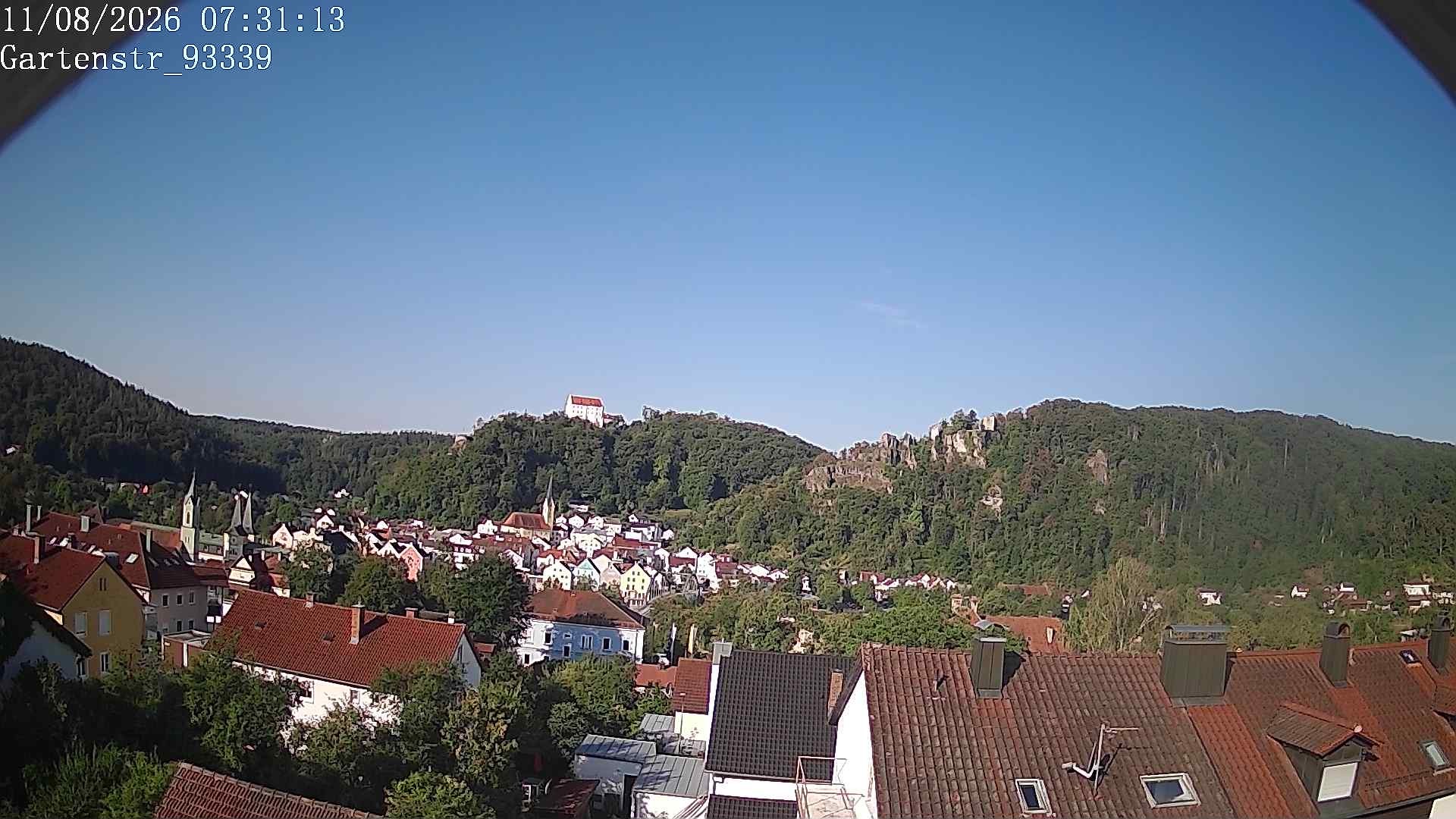 Archiv Foto Webcam Blick auf Riedenburg