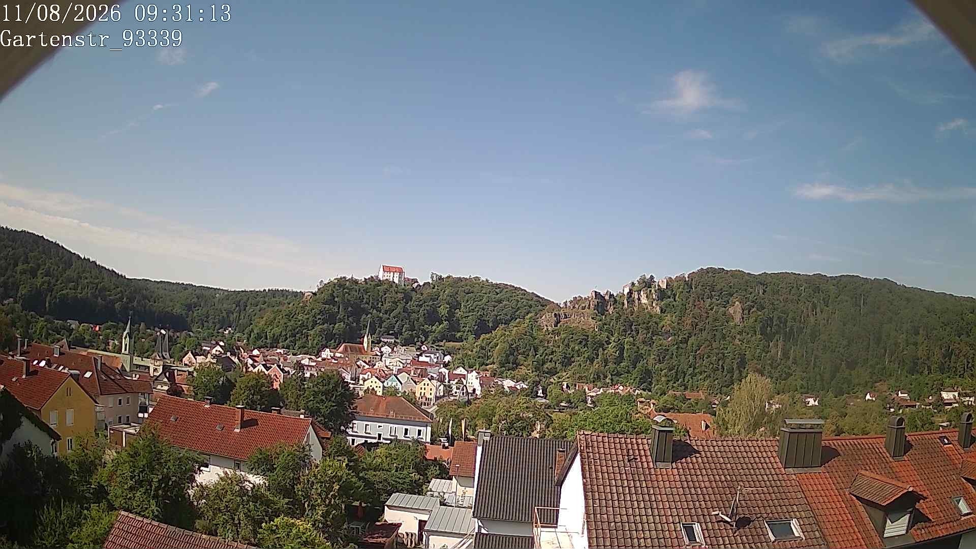 Archiv Foto Webcam Blick auf Riedenburg