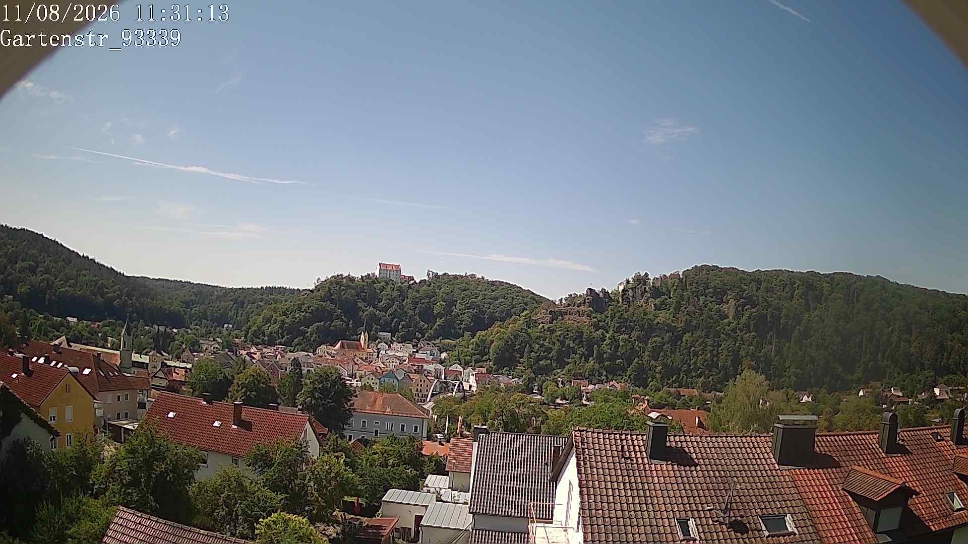 Archiv Foto Webcam Blick auf Riedenburg
