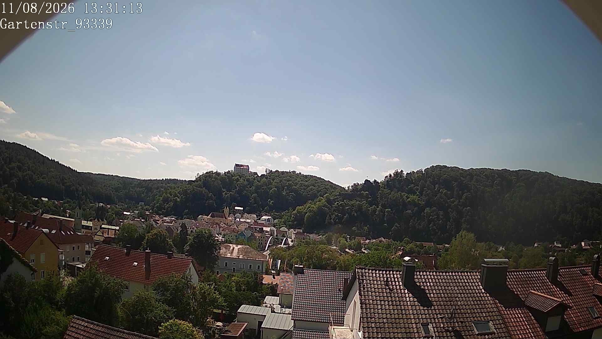 Archiv Foto Webcam Blick auf Riedenburg