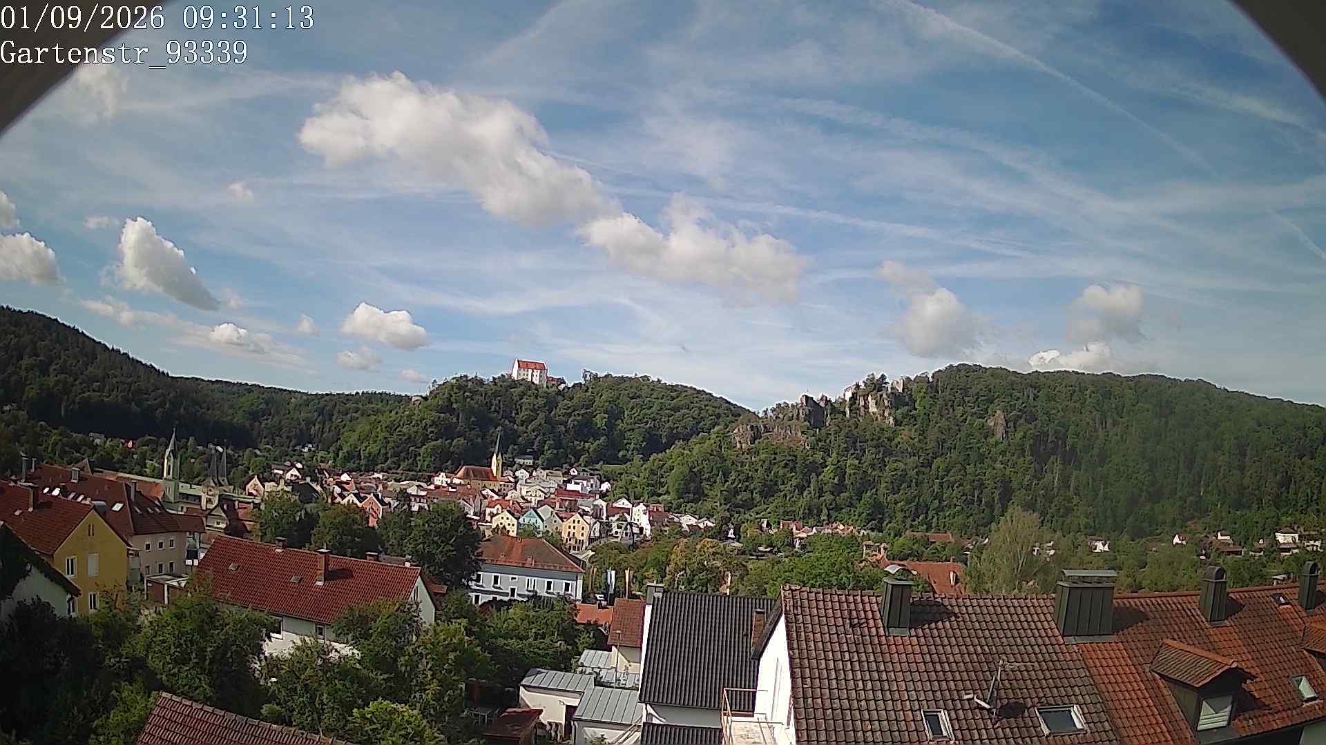 Archiv Foto Webcam Blick auf Riedenburg