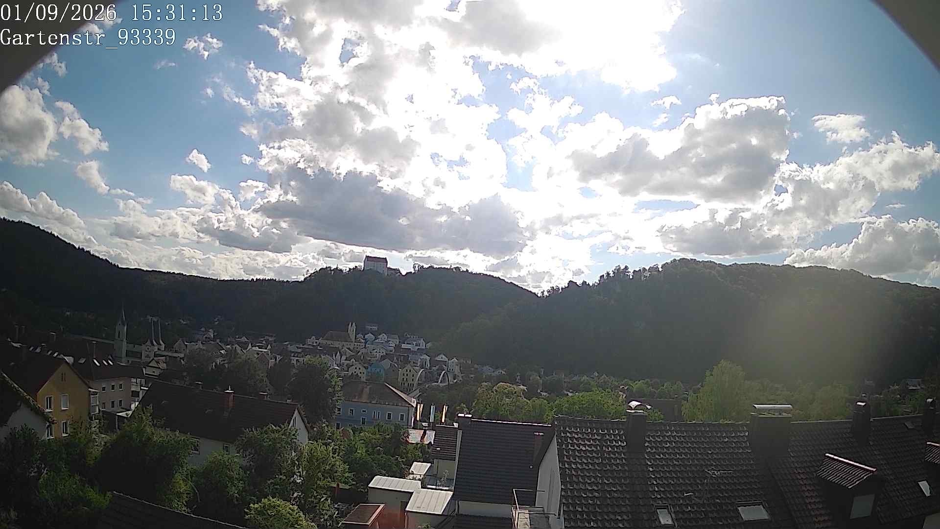 Archiv Foto Webcam Blick auf Riedenburg