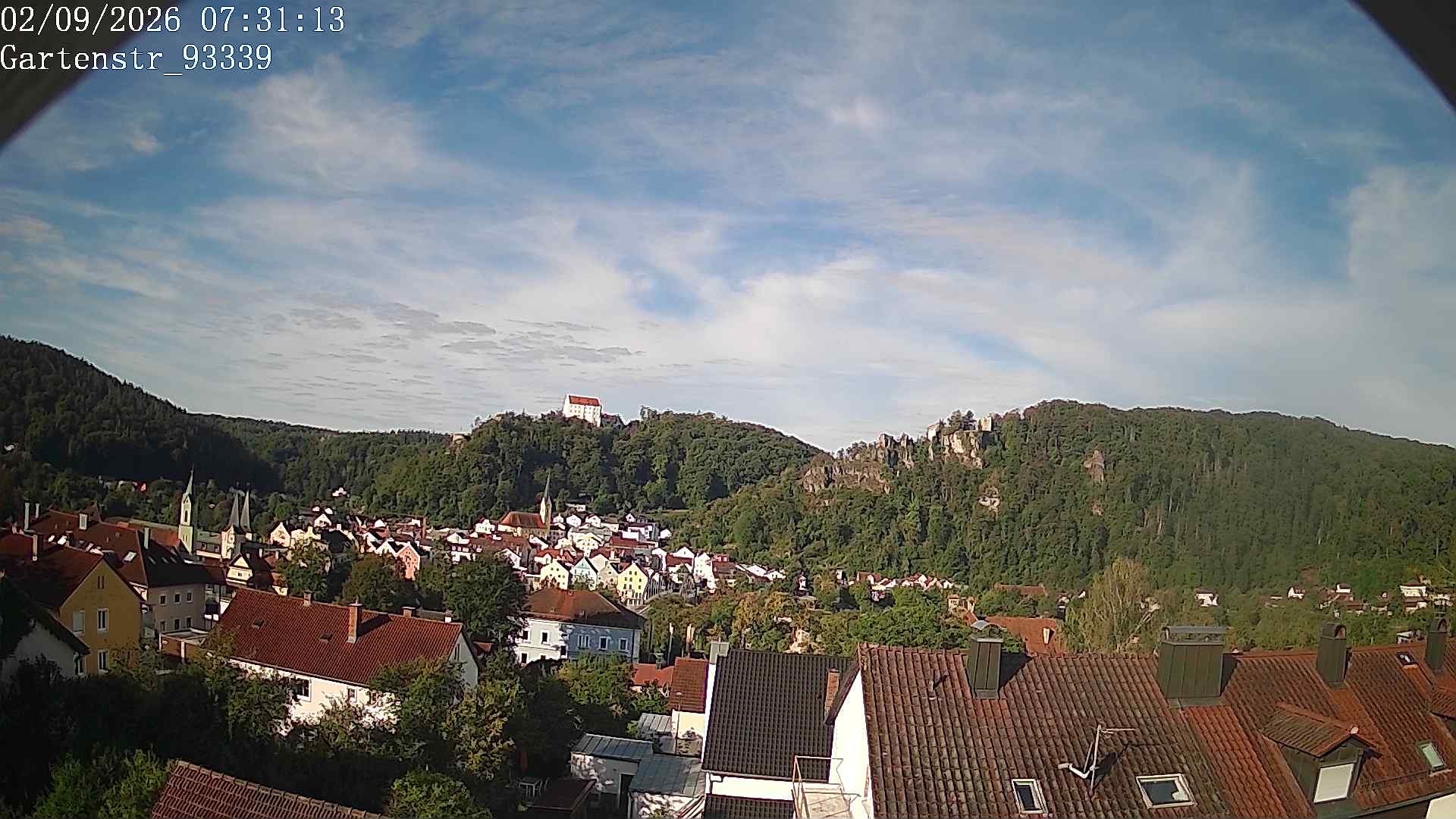 Archiv Foto Webcam Blick auf Riedenburg