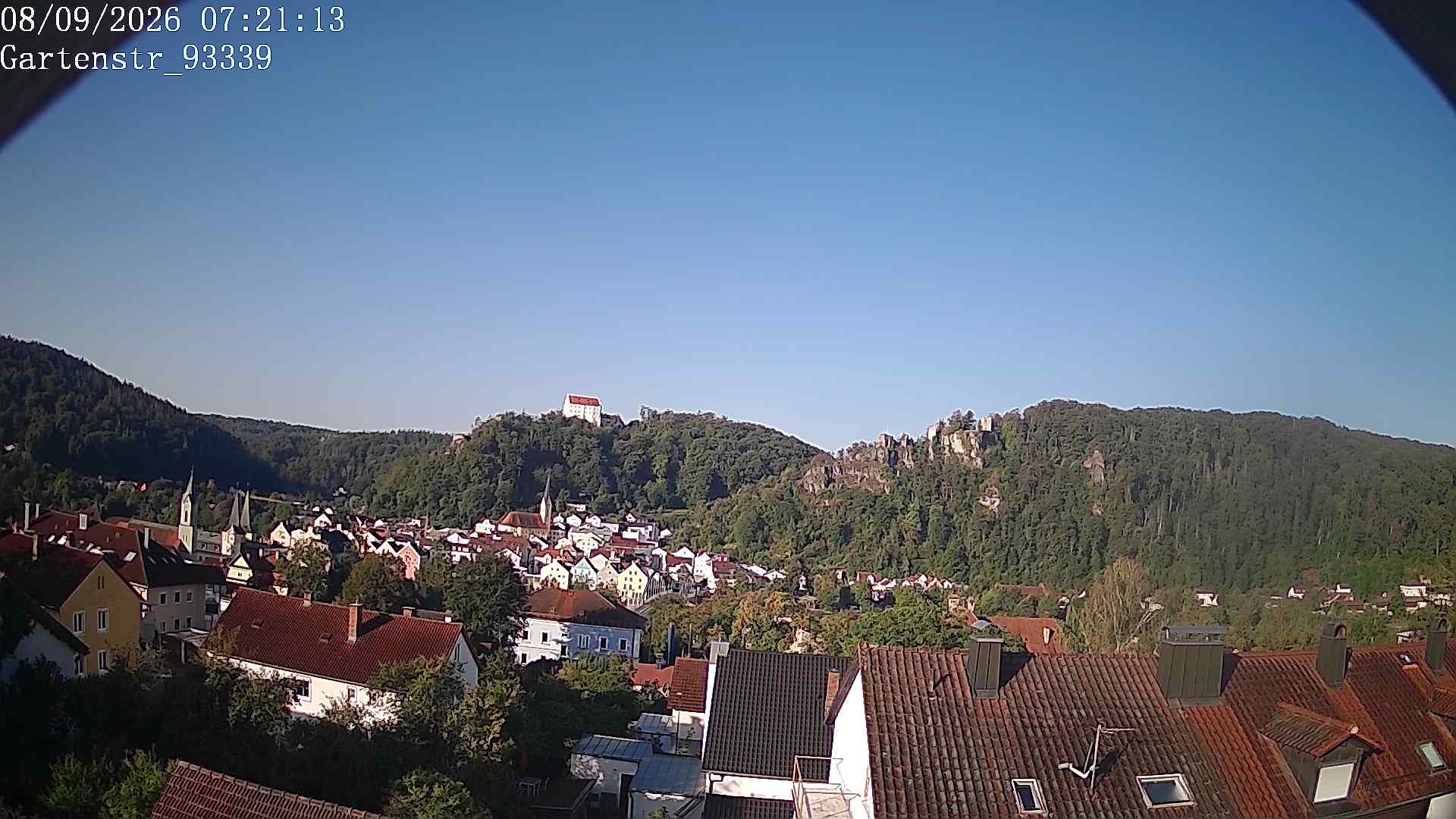 Archiv Foto Webcam Blick auf Riedenburg