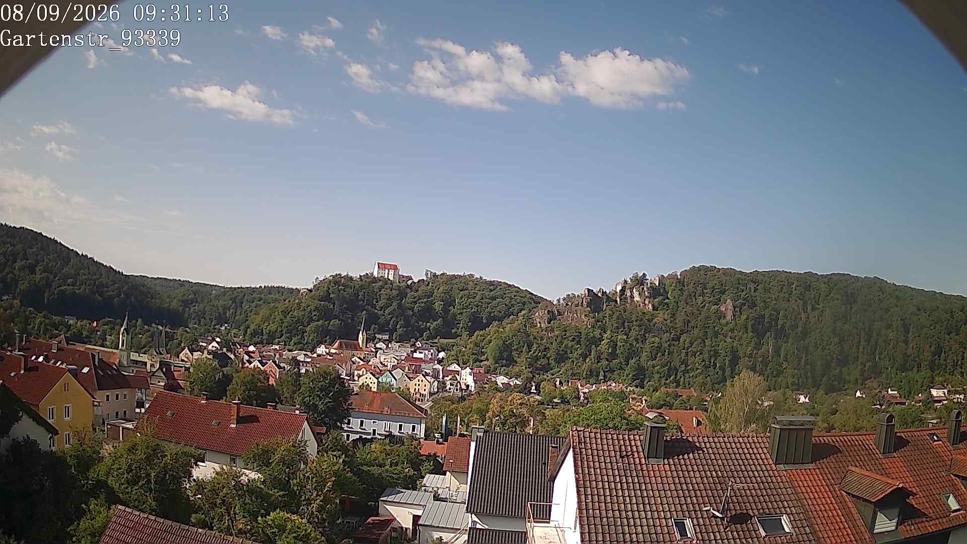 Archiv Foto Webcam Blick auf Riedenburg