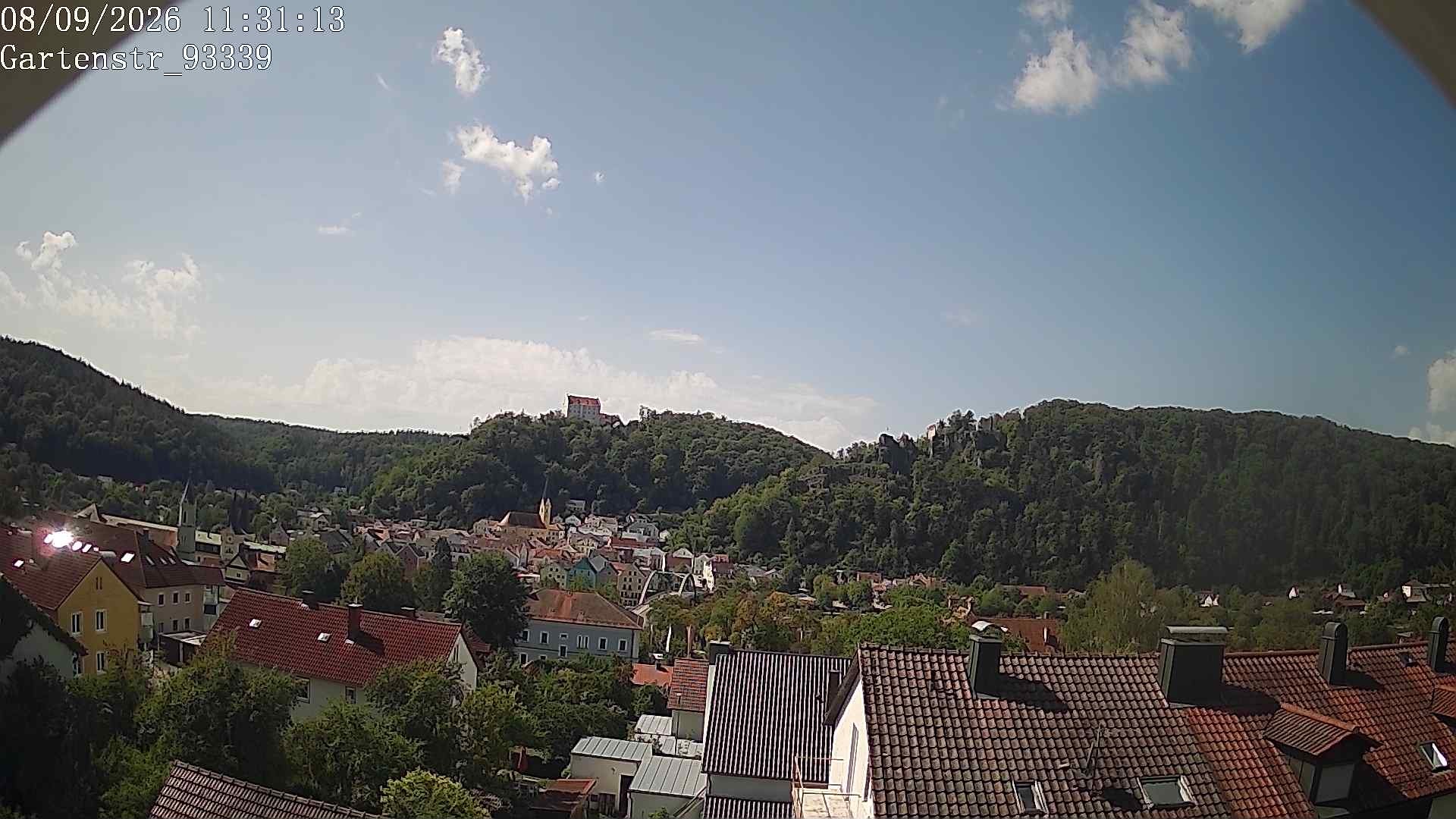 Archiv Foto Webcam Blick auf Riedenburg