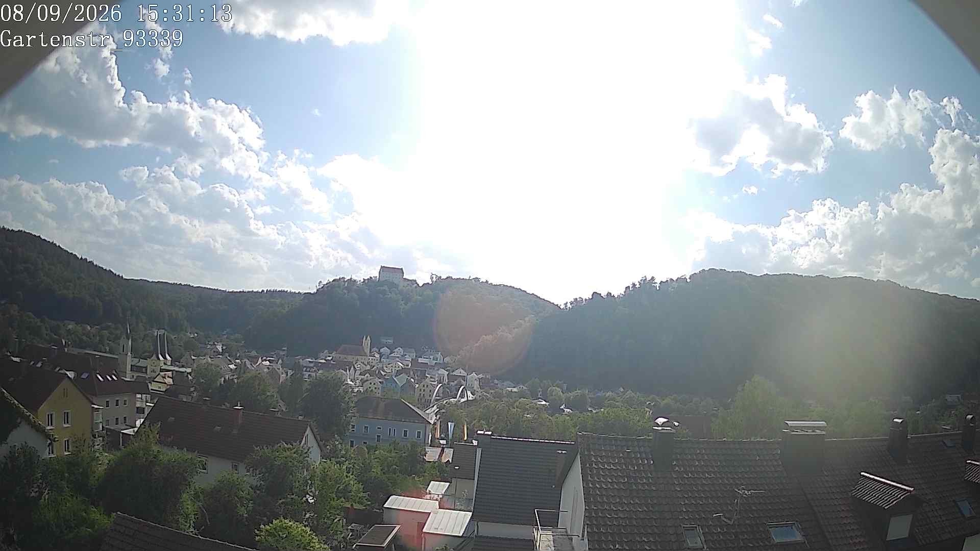 Archiv Foto Webcam Blick auf Riedenburg