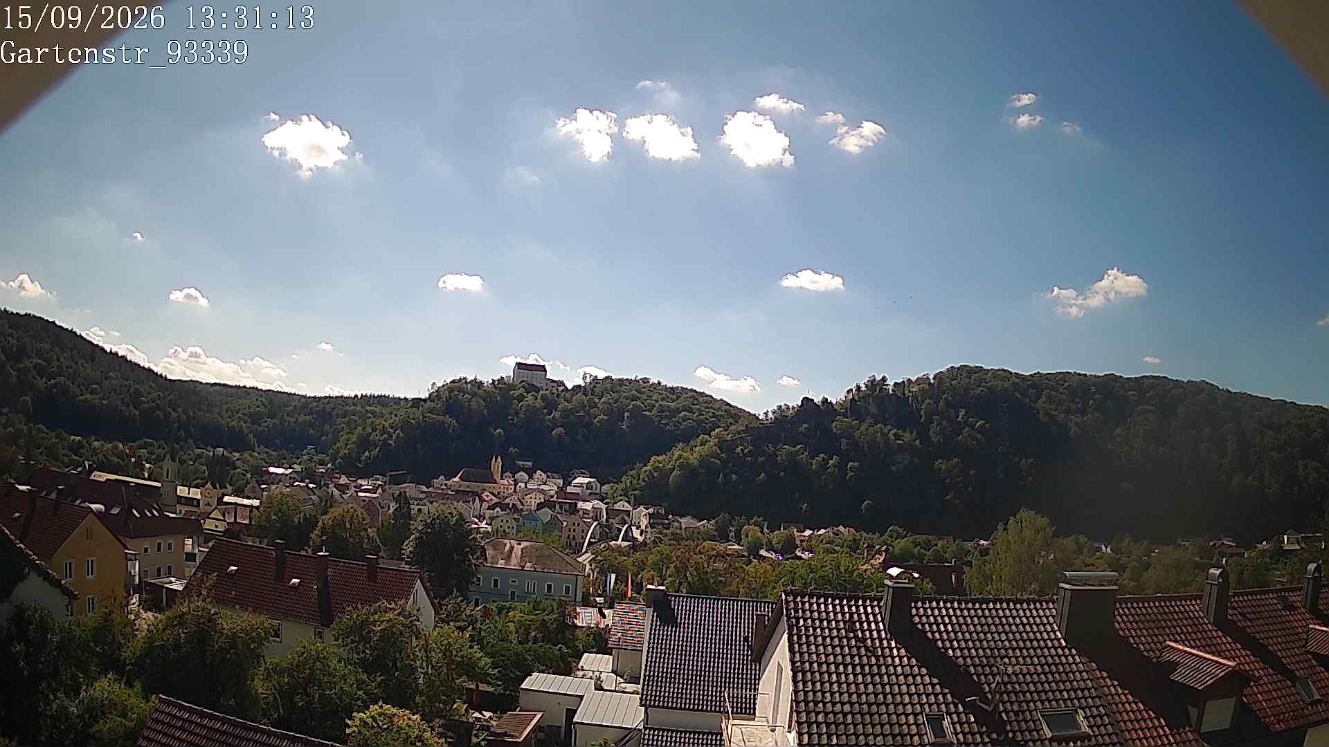 Archived image Webcam View of Riedenburg, lower bavaria
