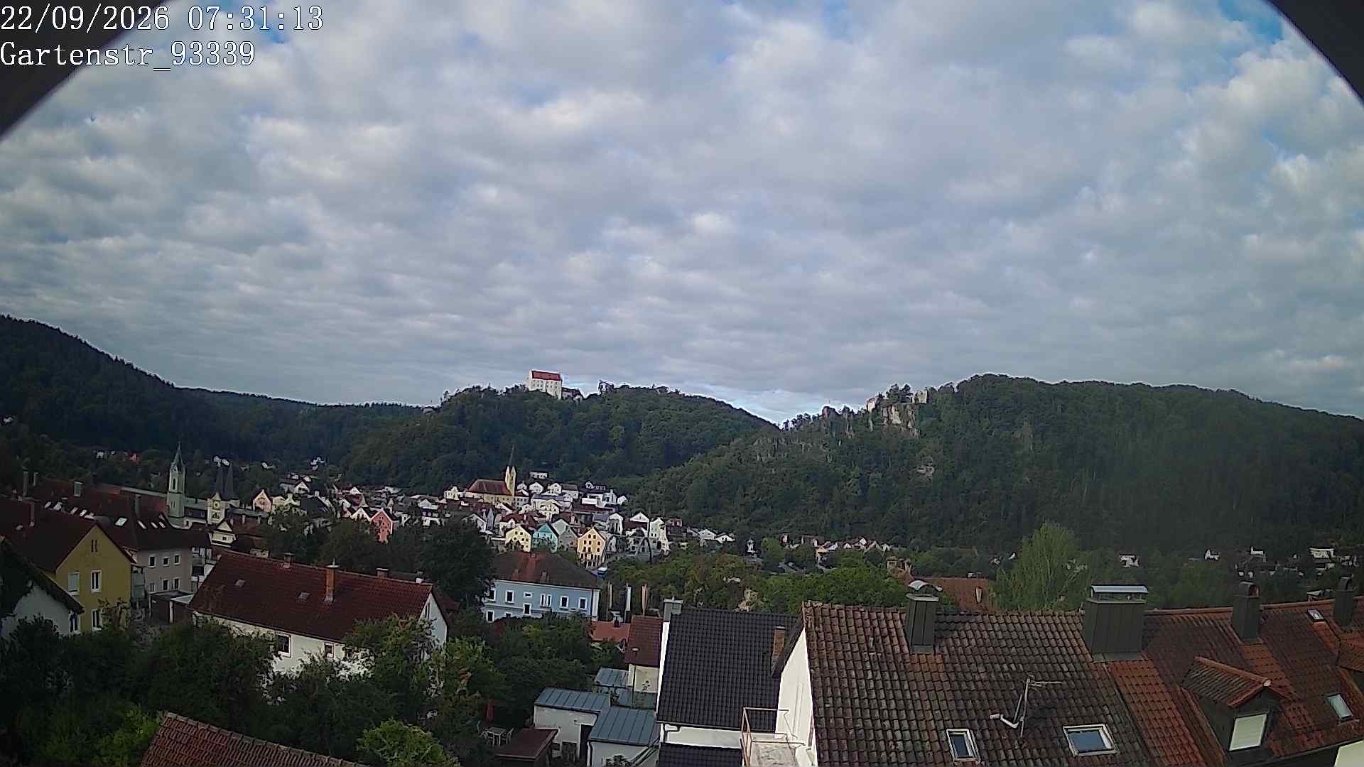 Archiv Foto Webcam Blick auf Riedenburg