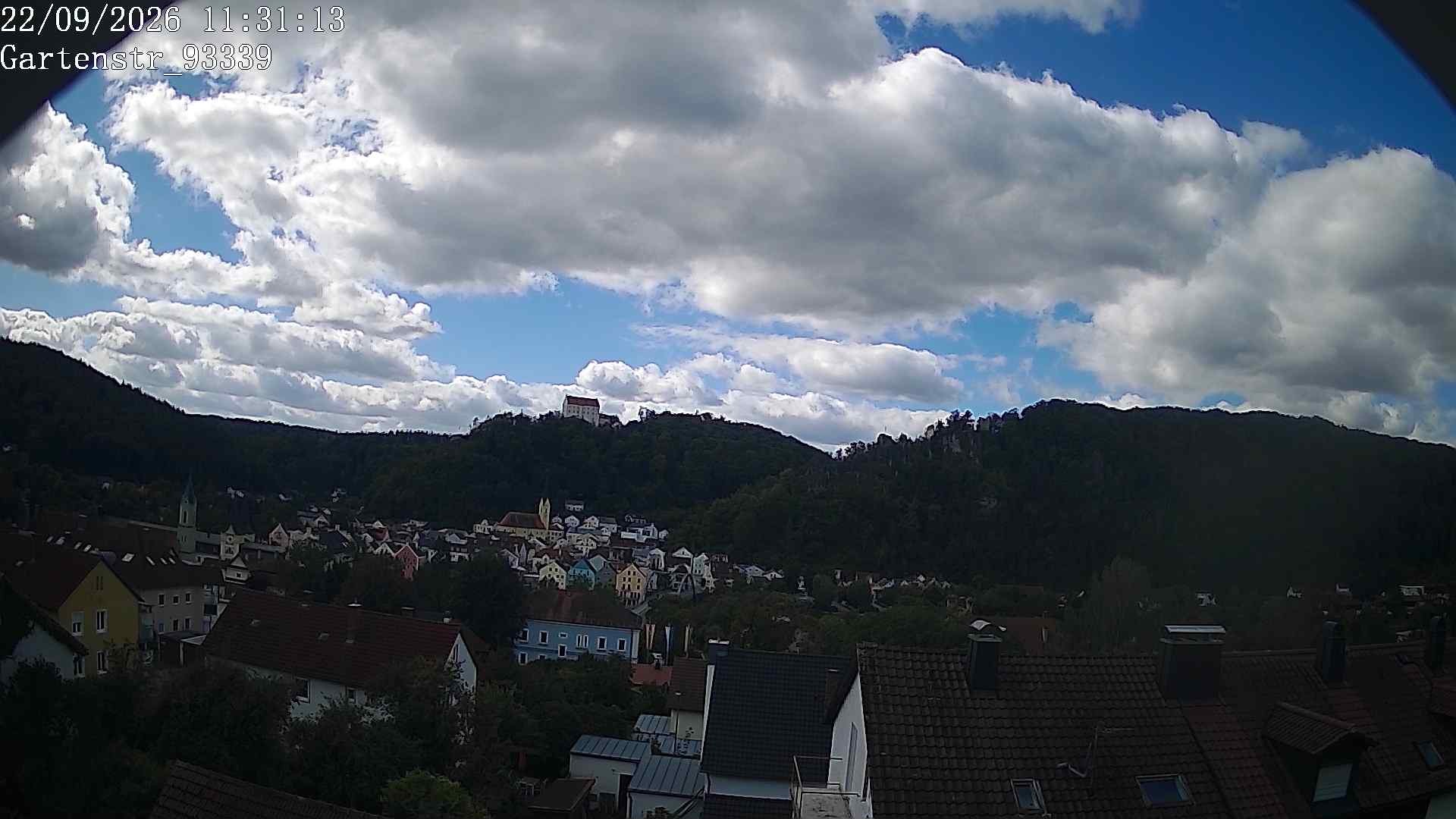 Archiv Foto Webcam Blick auf Riedenburg