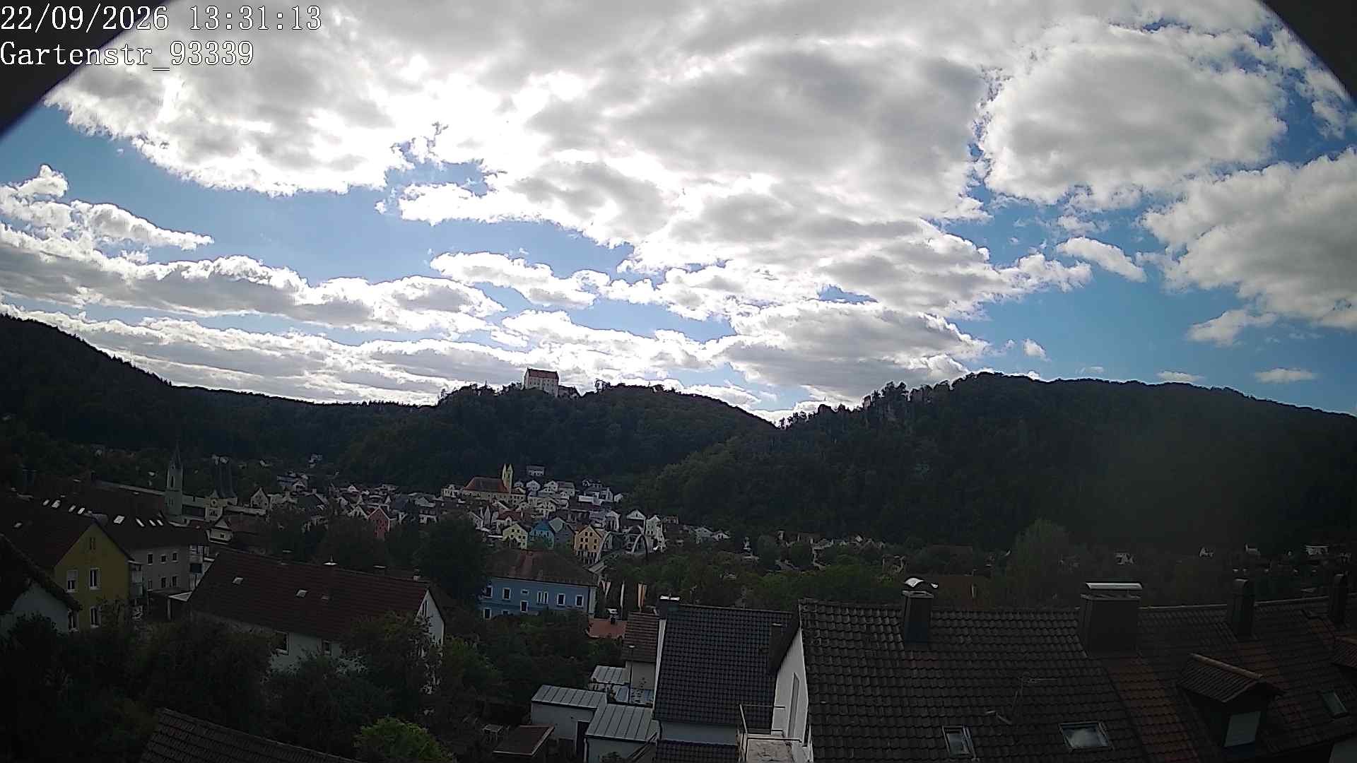 Archiv Foto Webcam Blick auf Riedenburg