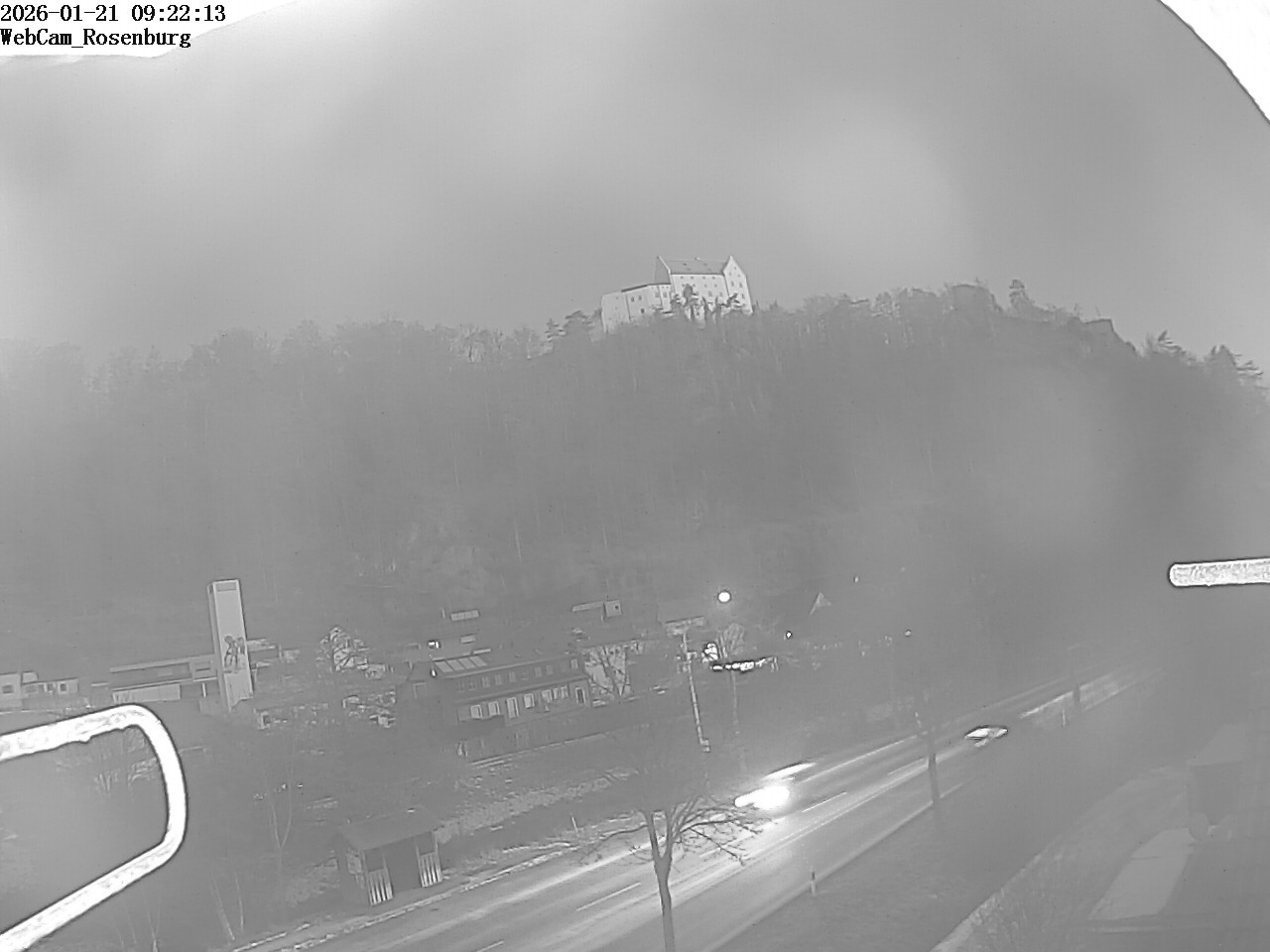 Archiv Foto Webcam Schloss Rosenburg