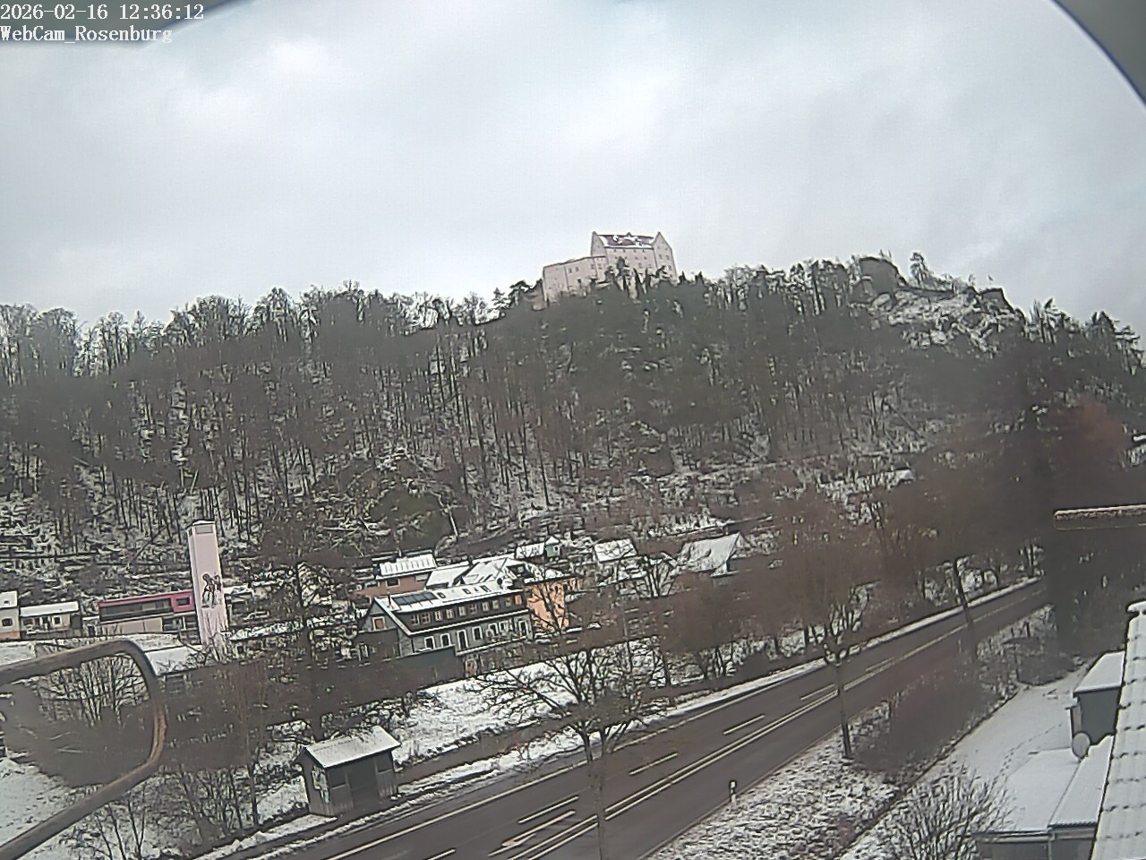 Archiv Foto Webcam Schloss Rosenburg