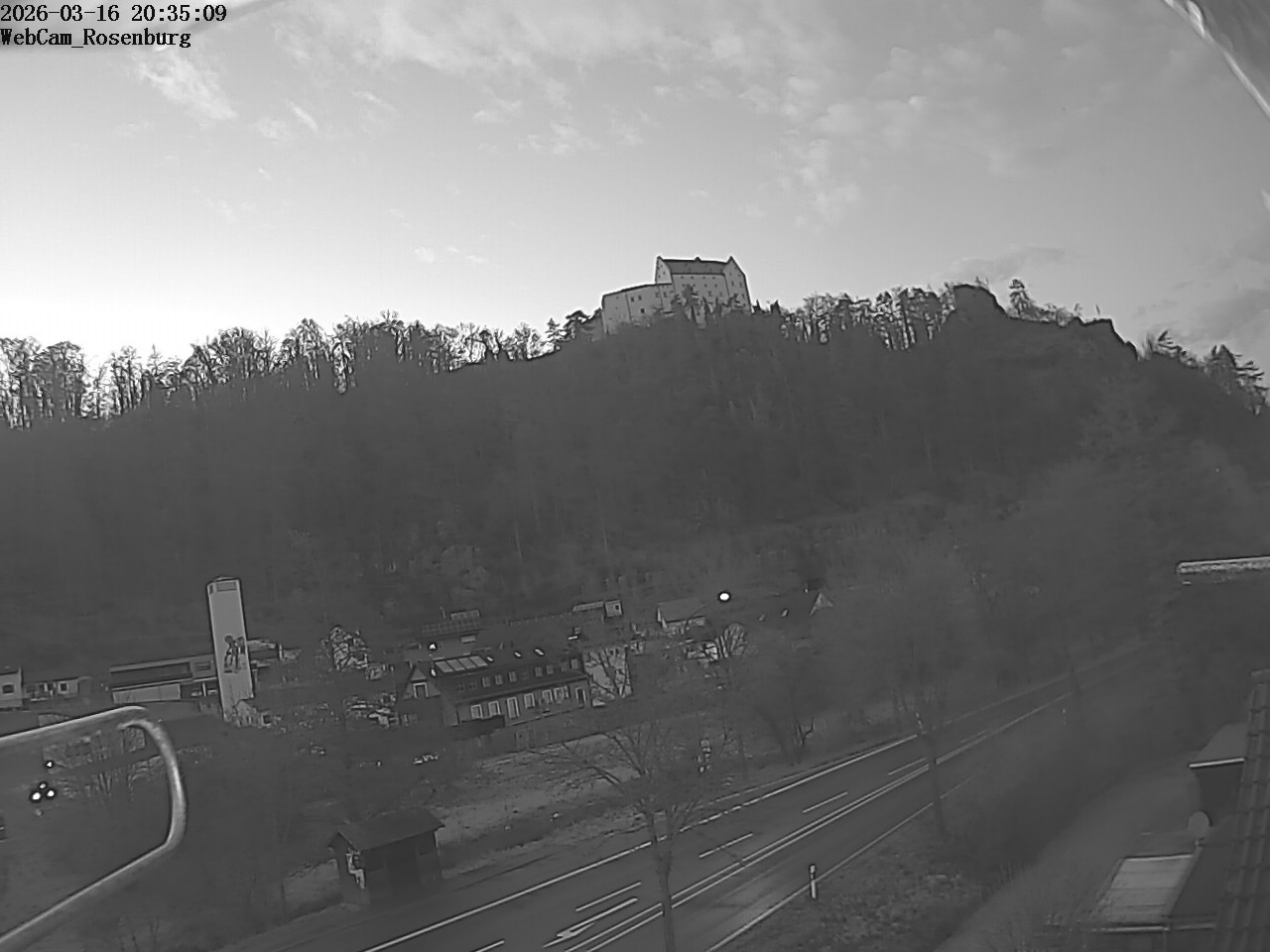 Archiv Foto Webcam Schloss Rosenburg