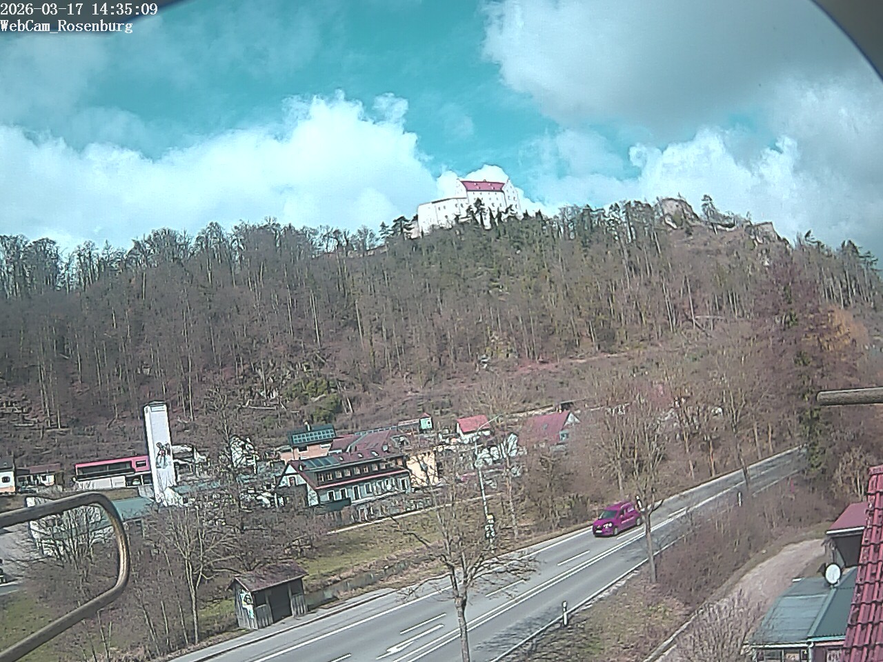 Archiv Foto Webcam Schloss Rosenburg