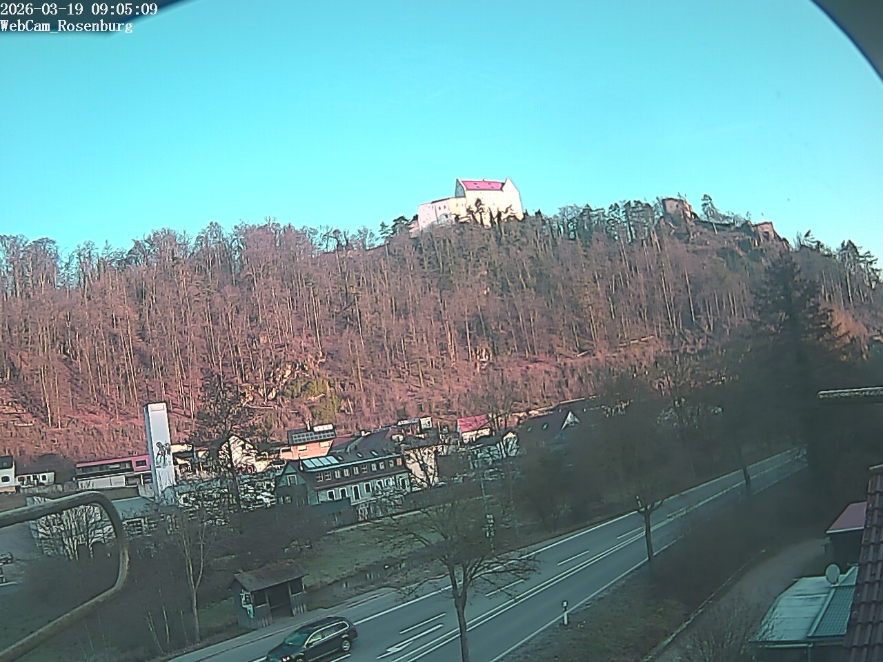 Archived image Webcam Rosenburg Castle